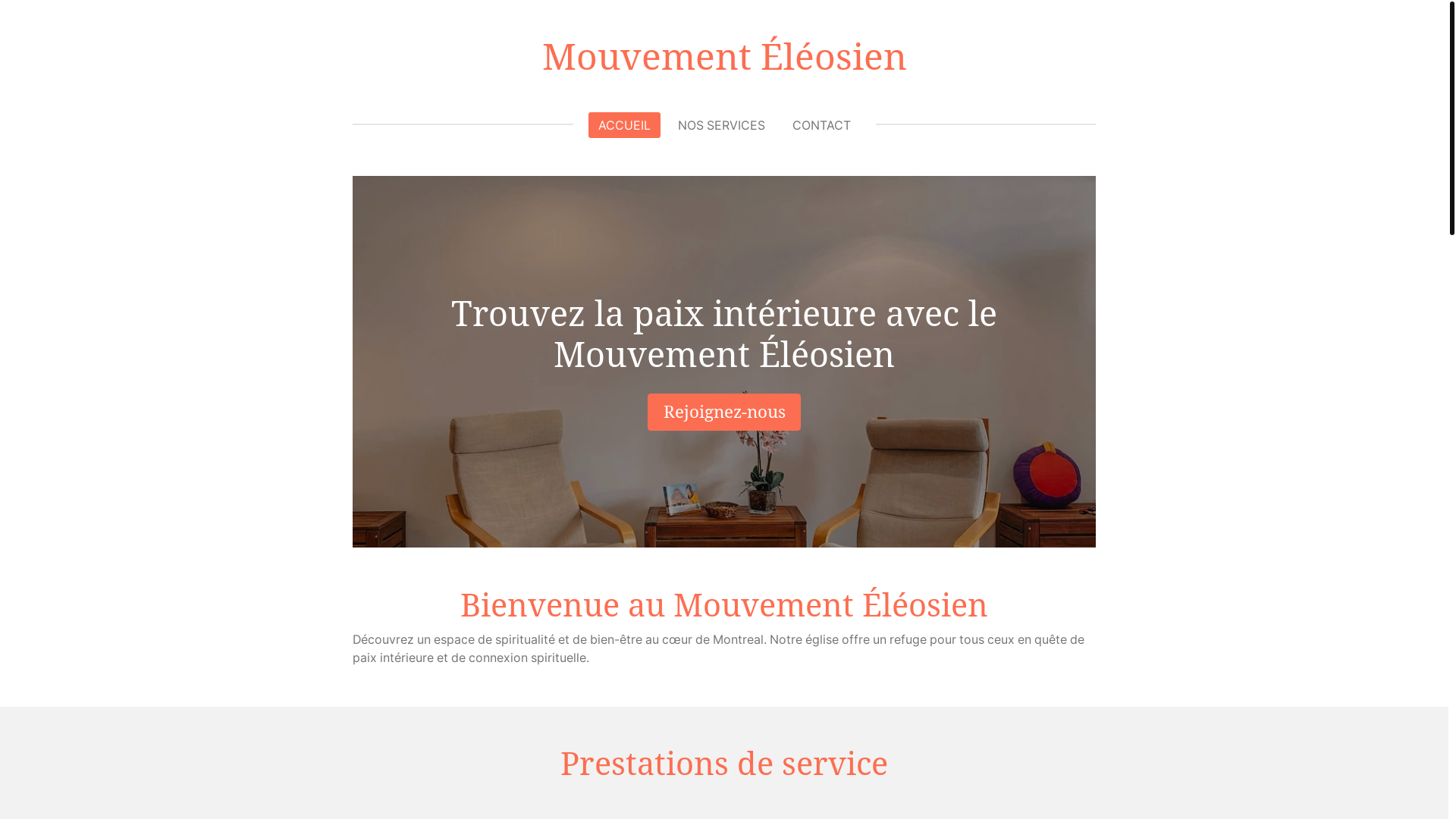 website screenshot of https://mouvementeleosien.net/