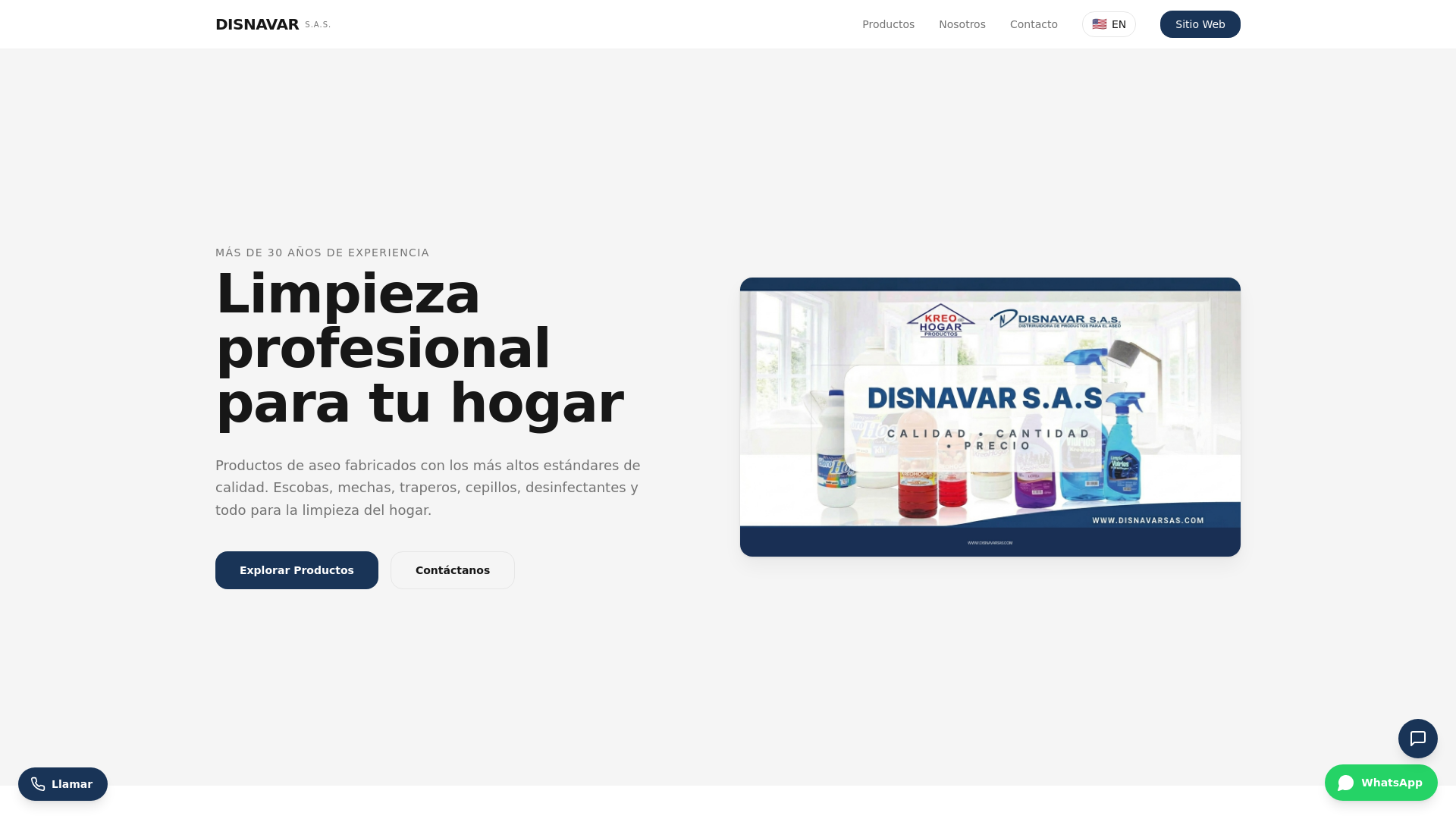 website screenshot of https://wwwdisnavarsas.com/