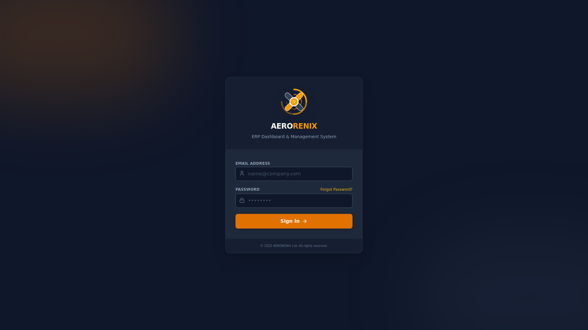 website screenshot of https://aerorenix-ltd.pages.dev/
