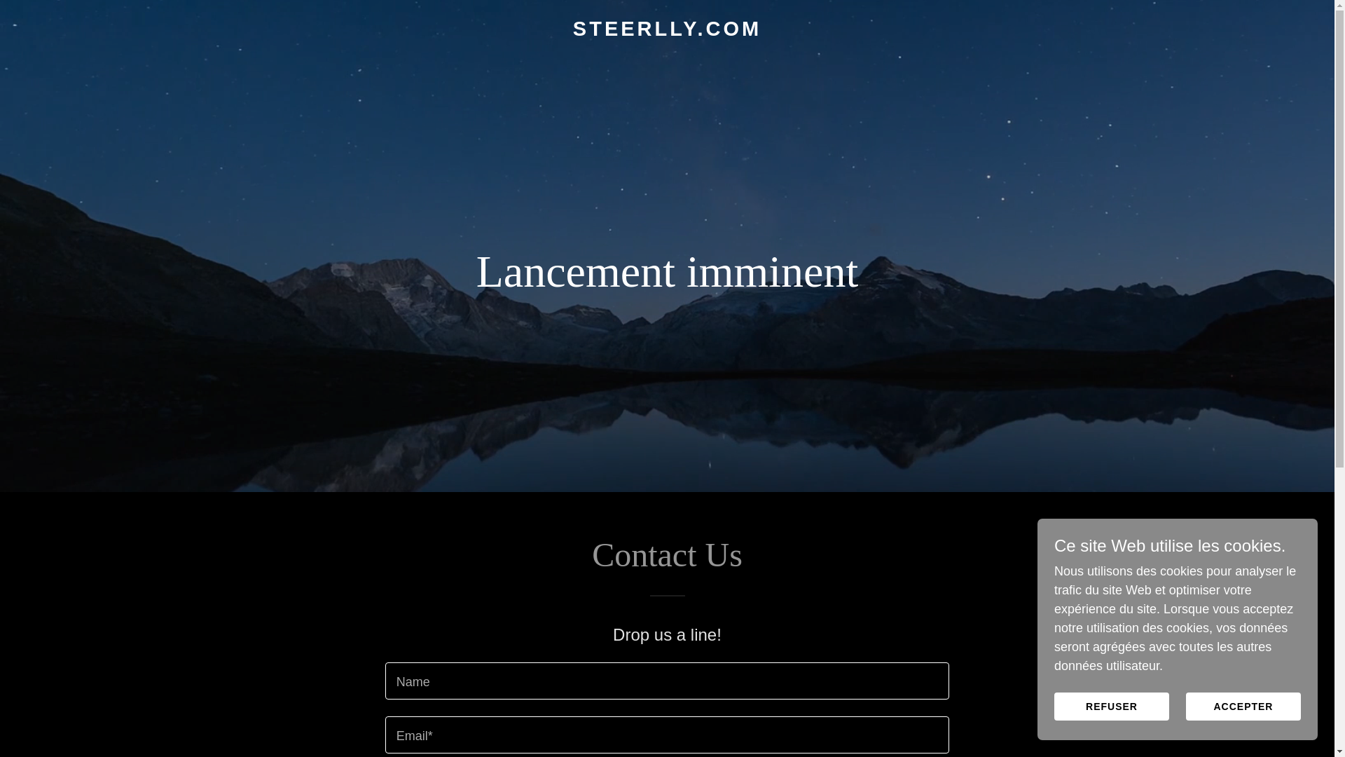 website screenshot of https://steerlly.com/