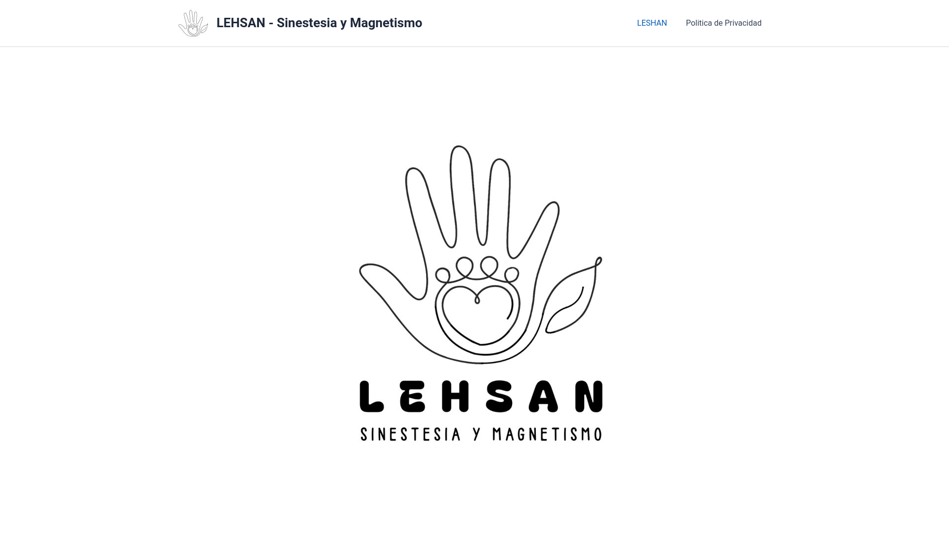 website screenshot of https://lehsan.org/