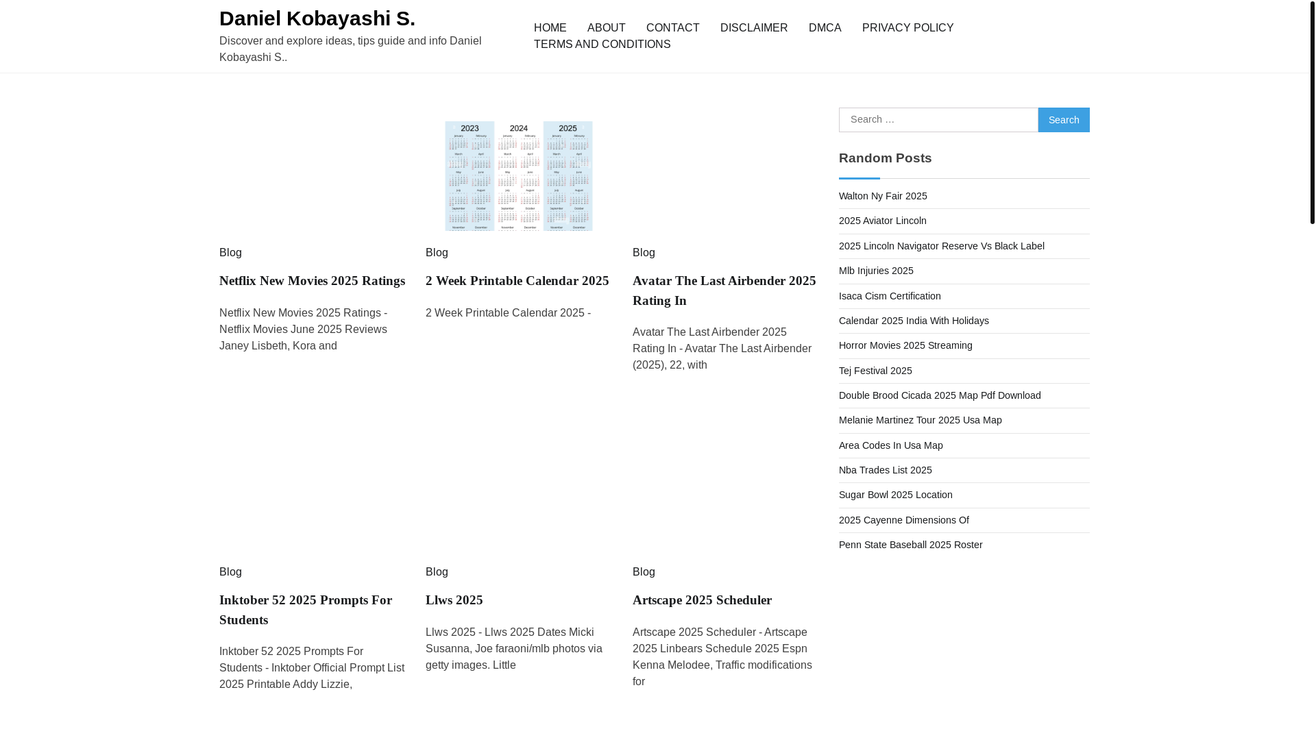 website screenshot of https://danielkobayashis.pages.dev/