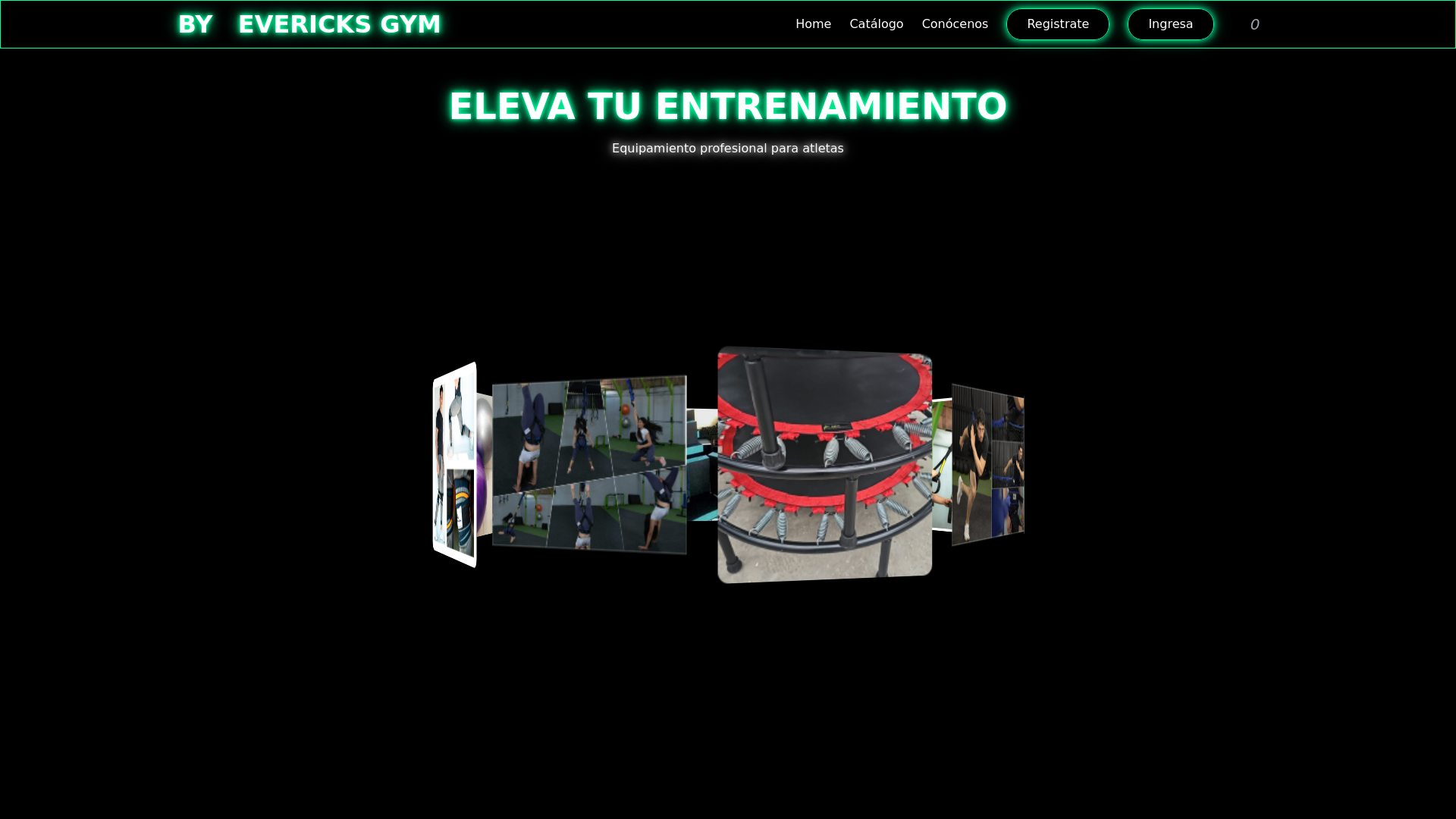 website screenshot of https://byevericksgym.com/