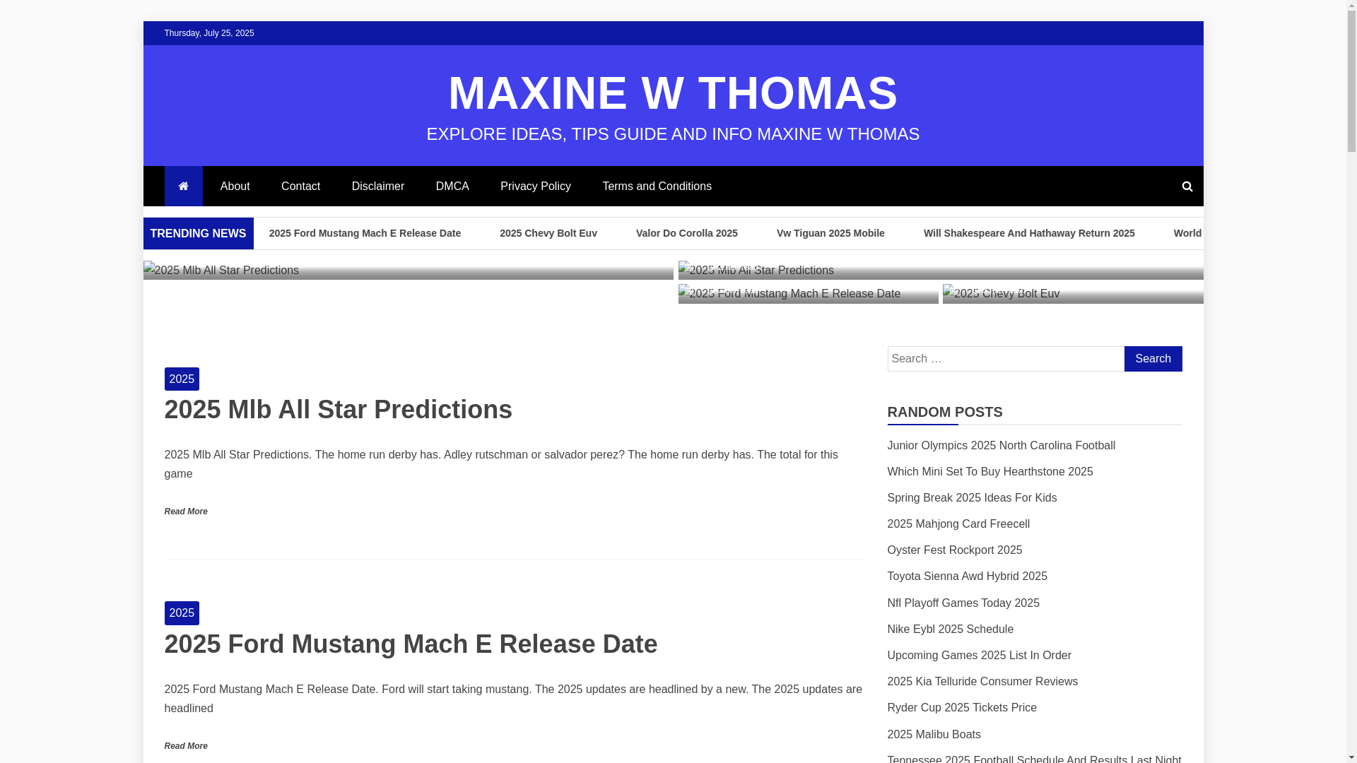 website screenshot of https://maxinewthomasr.pages.dev/