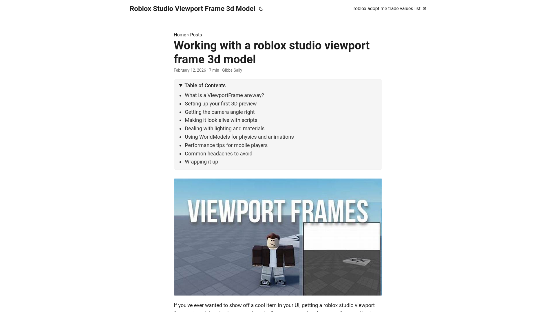 website screenshot of https://roblox-studio-viewport-frame-3d-model.pages.dev/