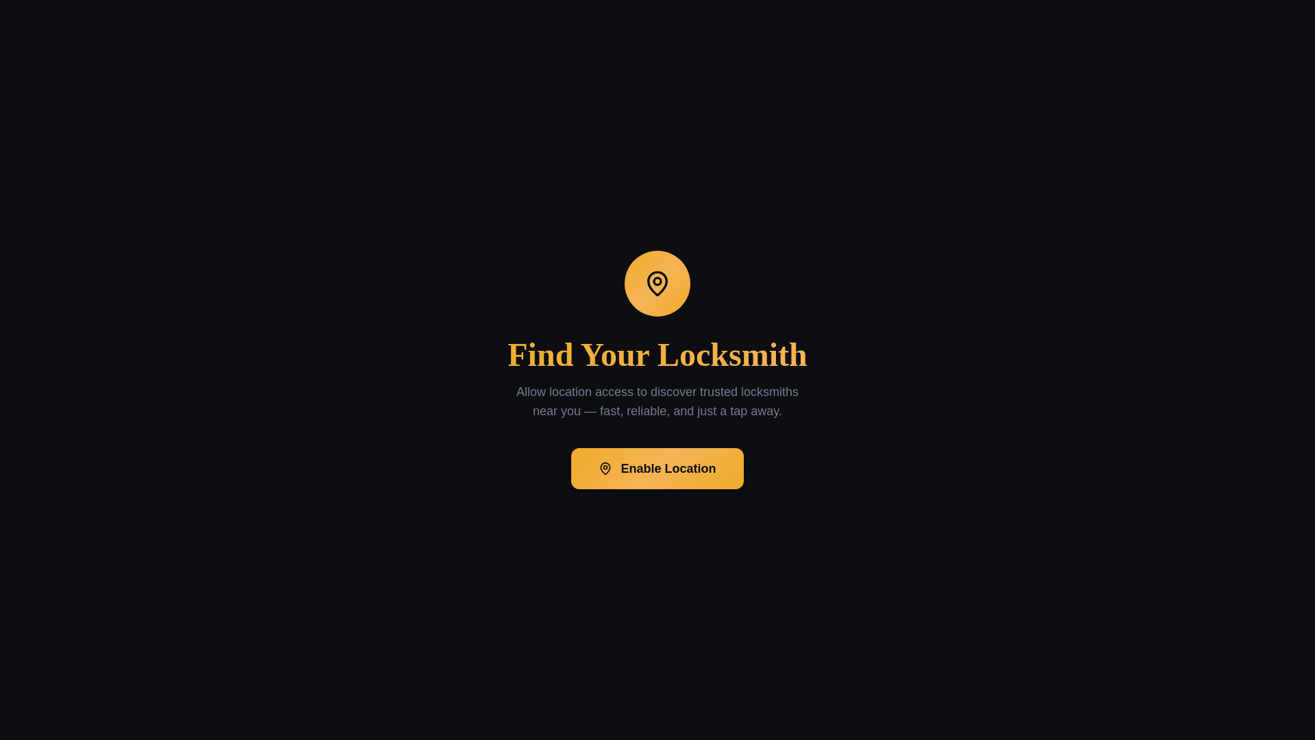 website screenshot of https://locksmith-finder.pages.dev/