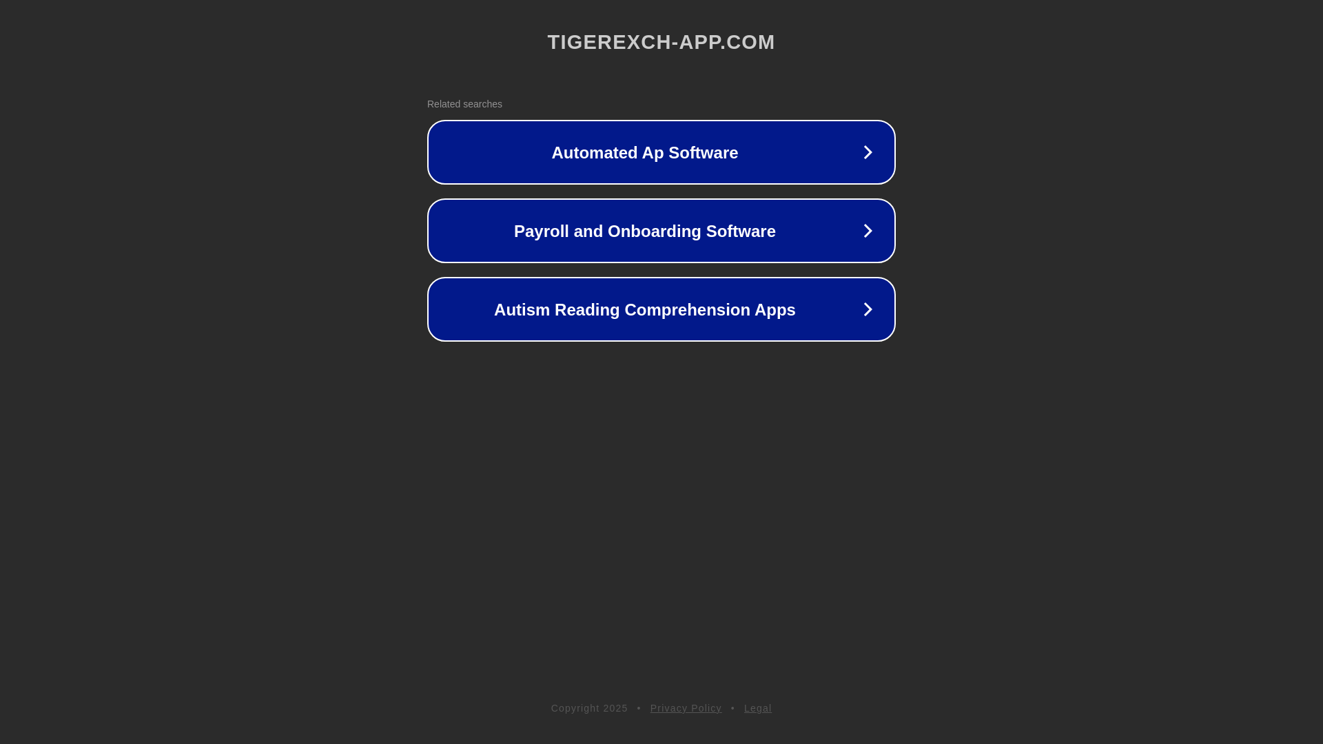 website screenshot of https://tigerexch-app.com/