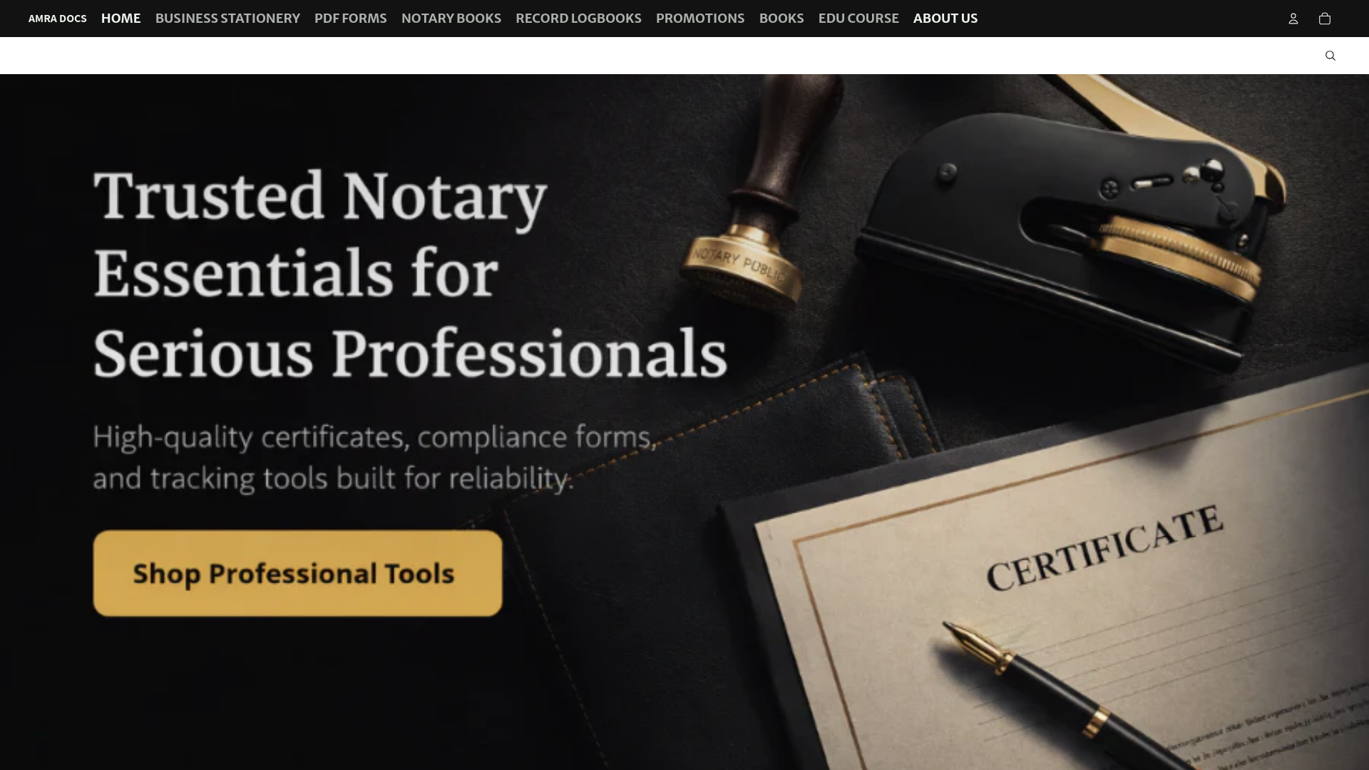 website screenshot of https://amranv.com/