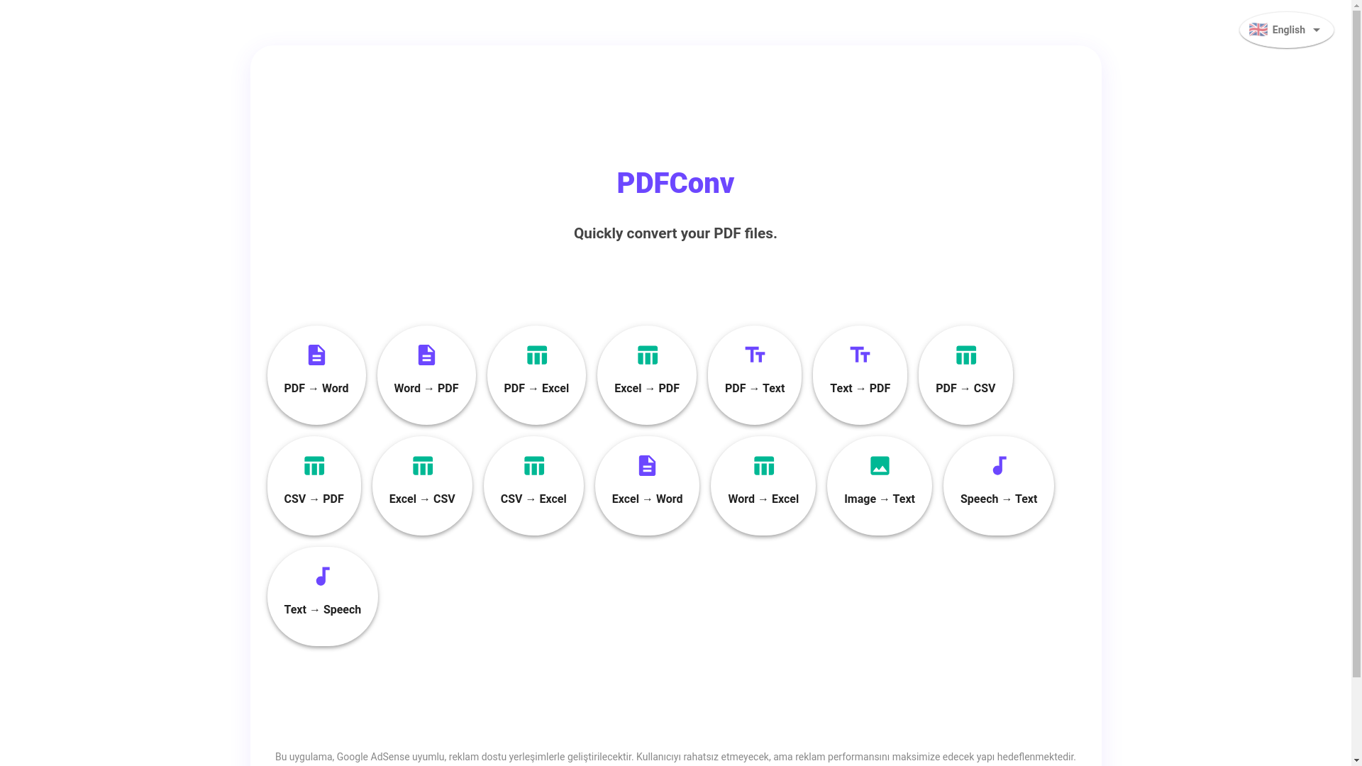 website screenshot of https://quicktopdf.com/