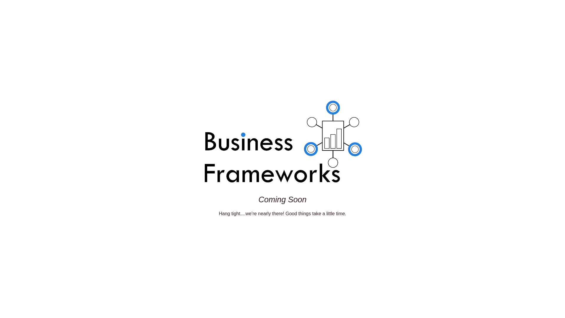 website screenshot of https://businessframeworks.com.au/