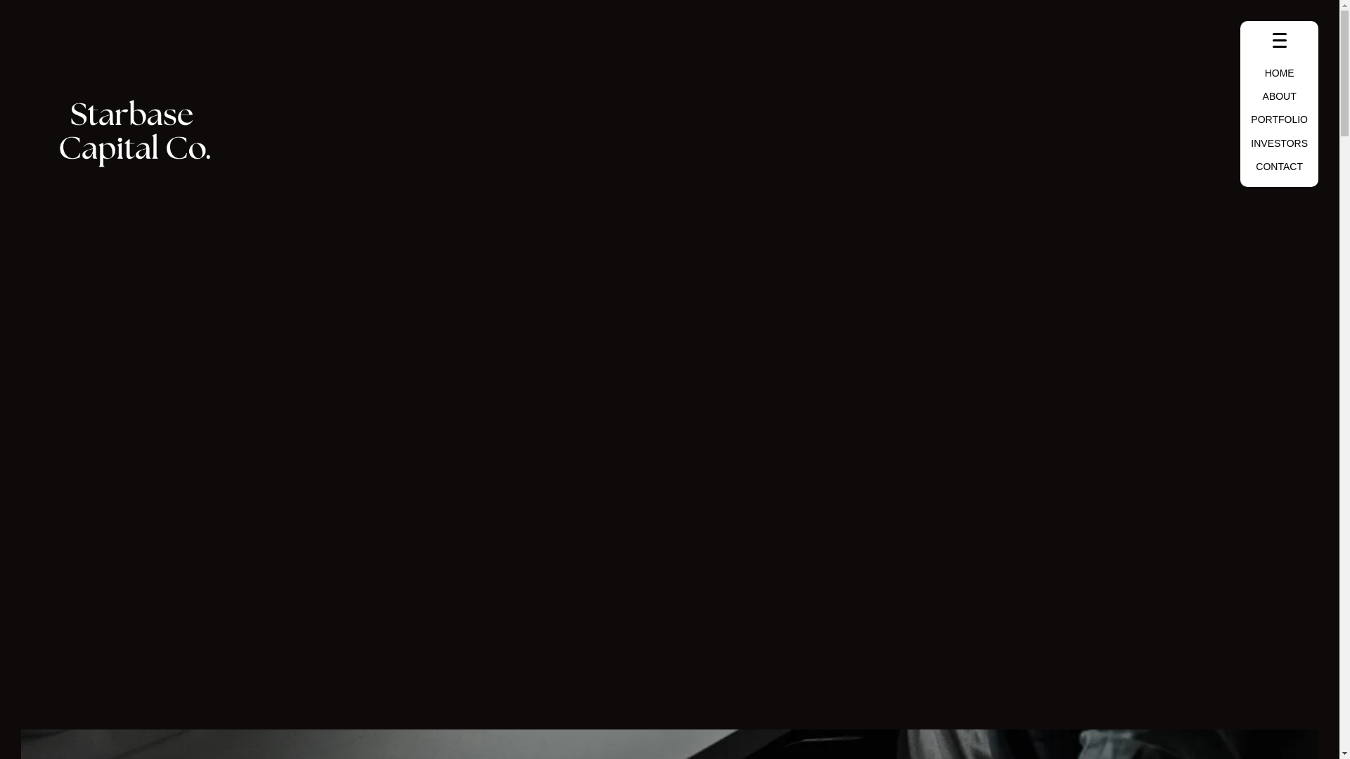 website screenshot of https://starbasecapital.co/