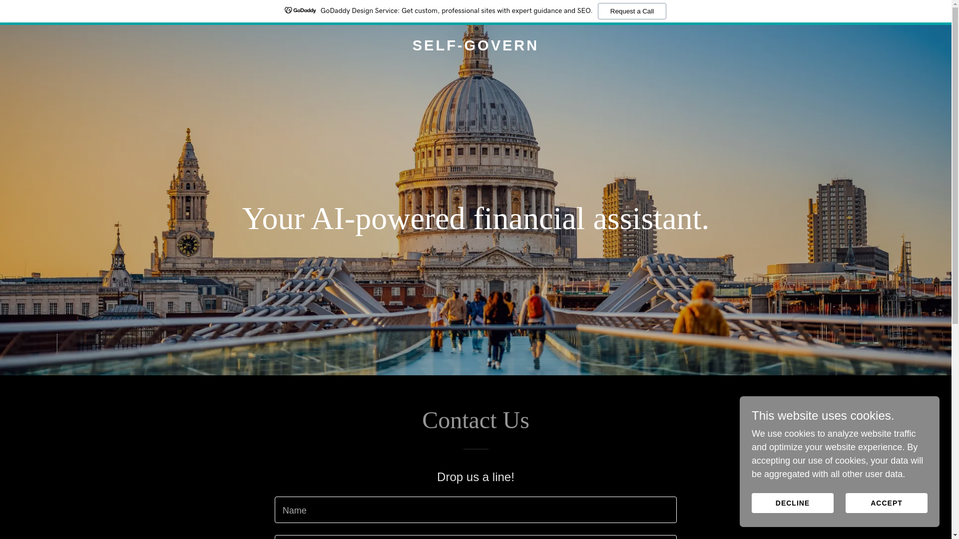 website screenshot of https://self-govern.co.uk/