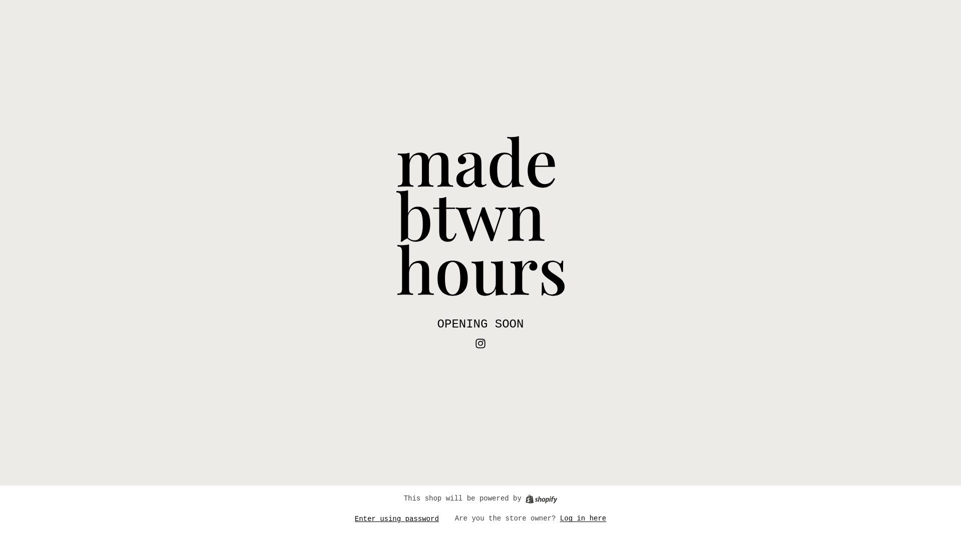 website screenshot of https://madebtwnhours.store