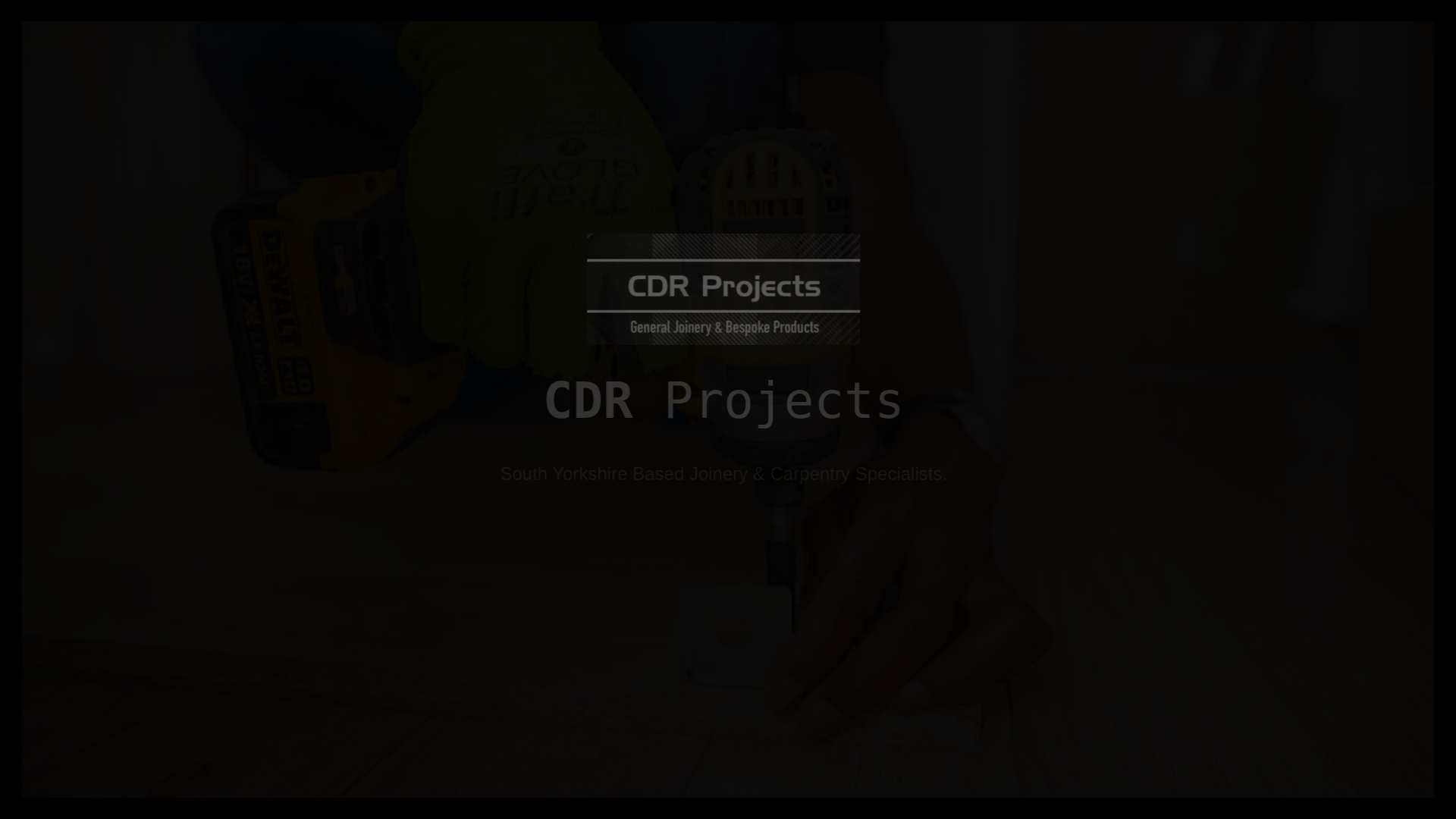 website screenshot of https://cdrprojects.com/