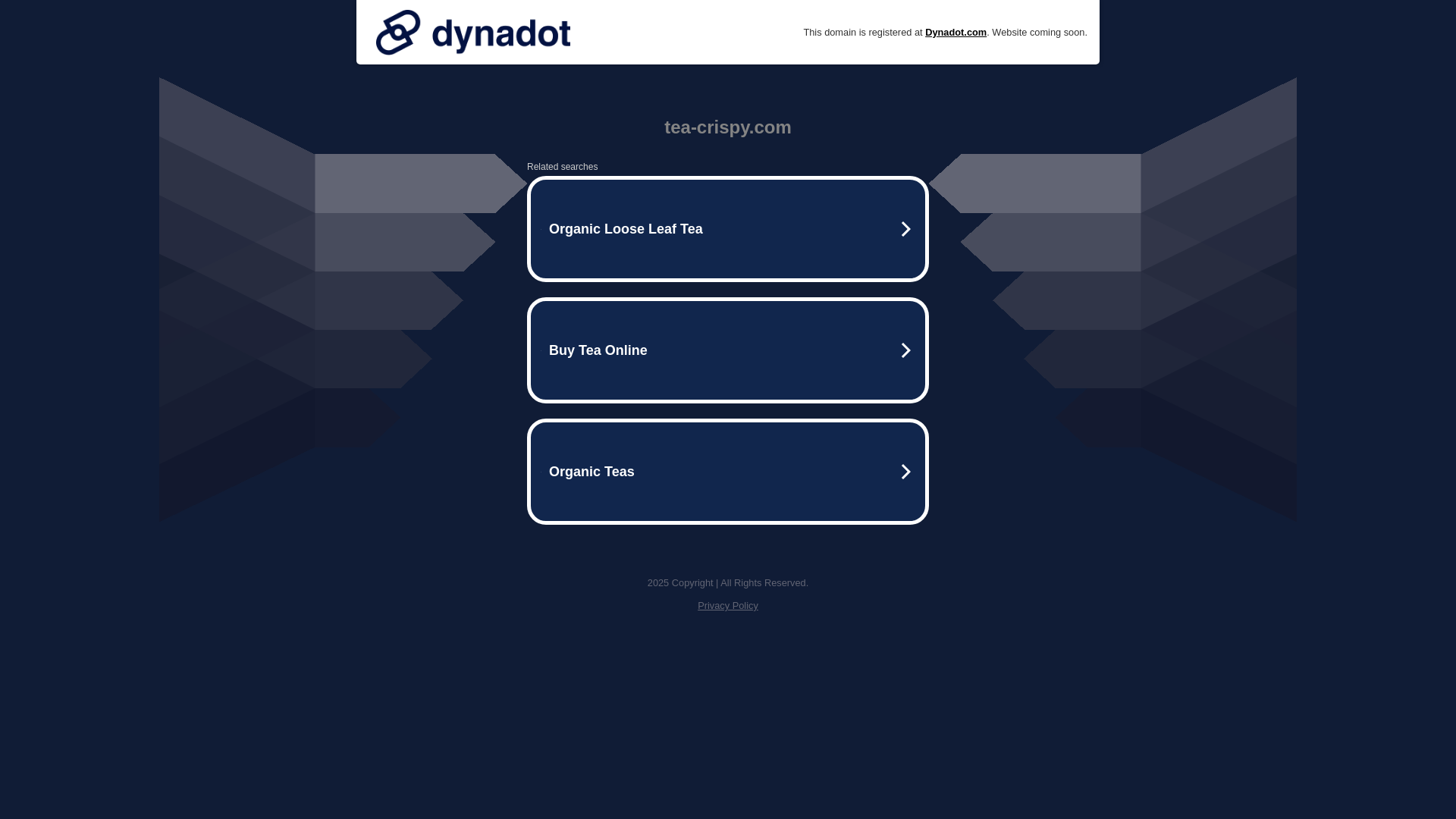 website screenshot of https://tea-crispy.com/