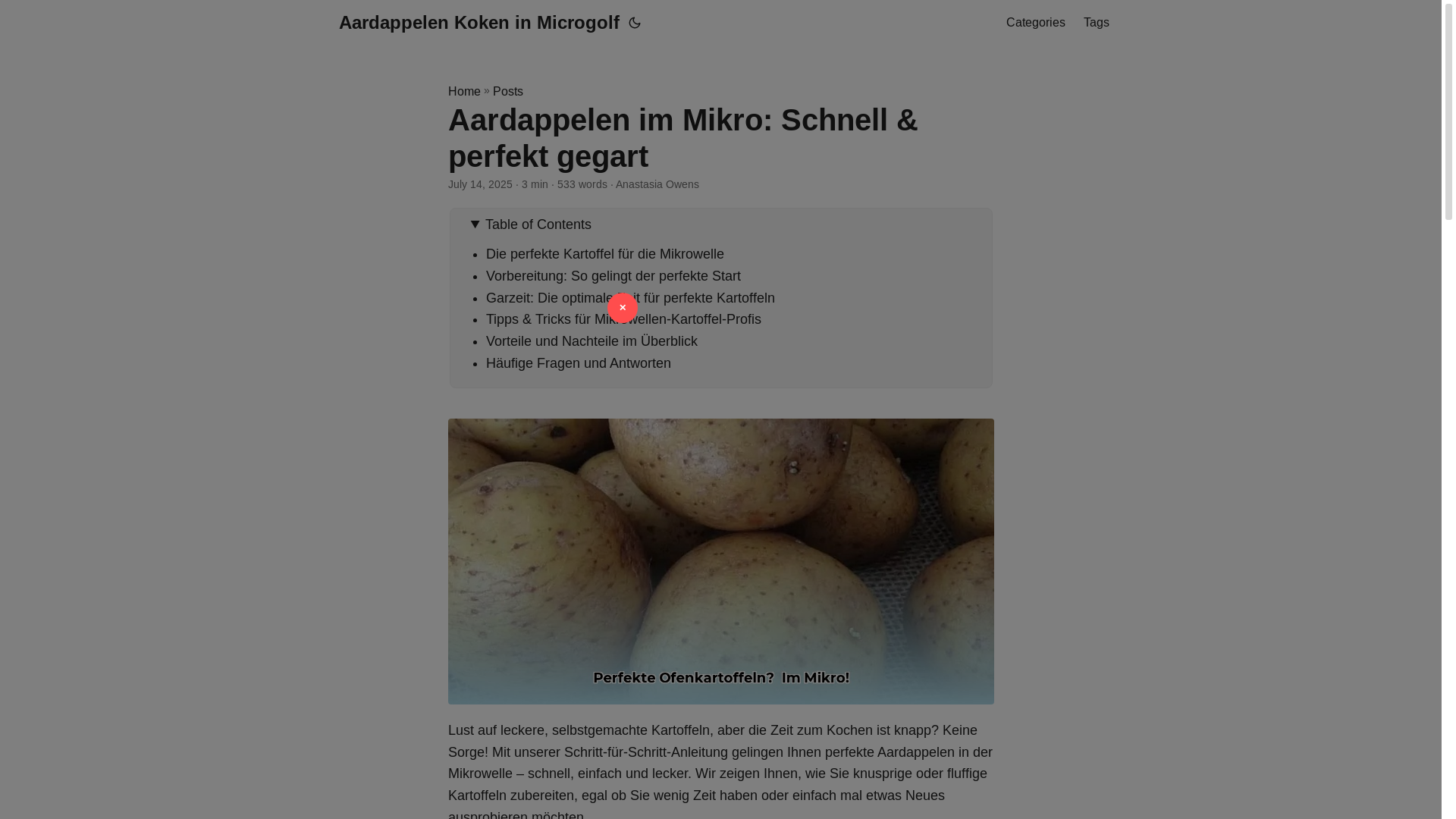 website screenshot of https://aardappelen-koken-in-microgolf.pages.dev/