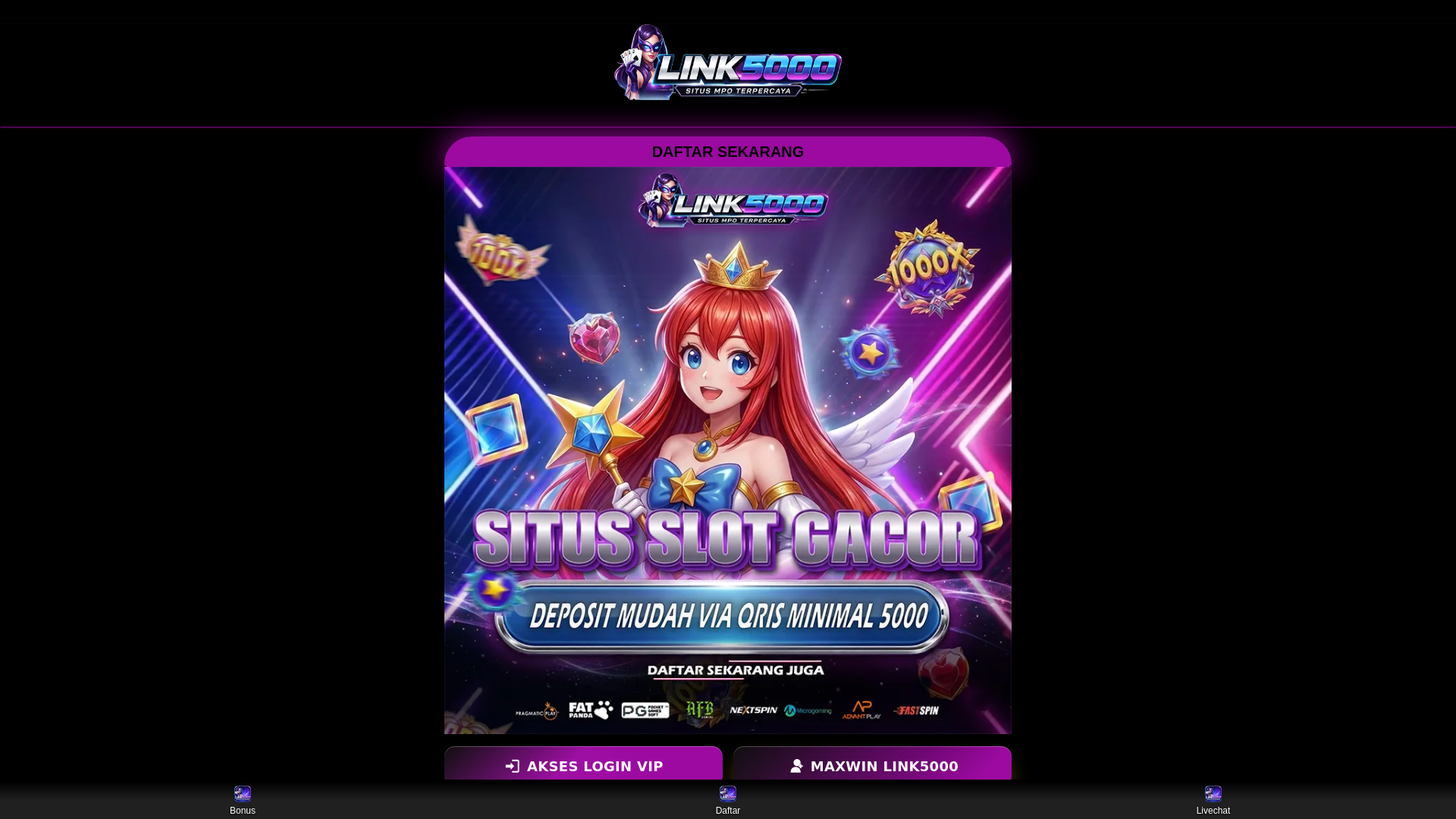 website screenshot of https://amp-scan-qris-link5000.pages.dev/