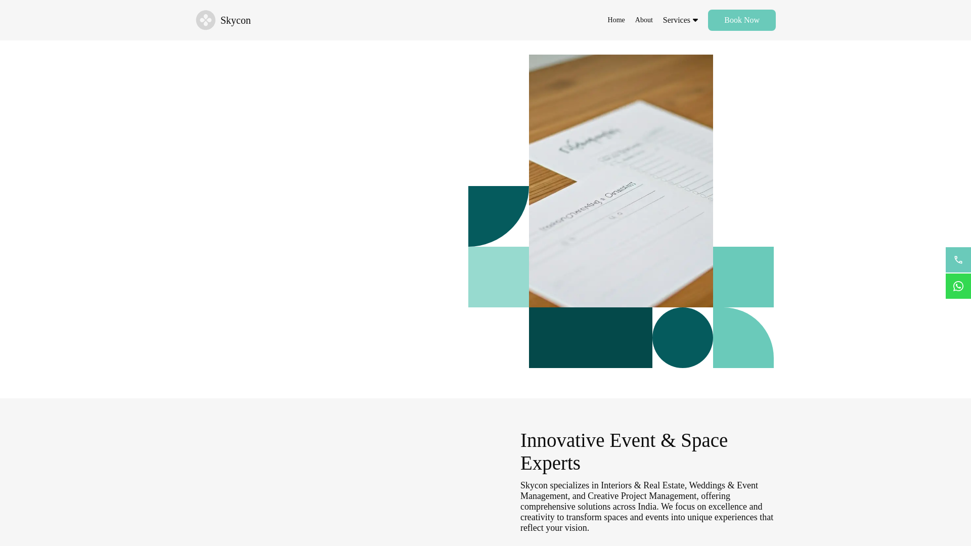 website screenshot of https://skyconbusiness.com/
