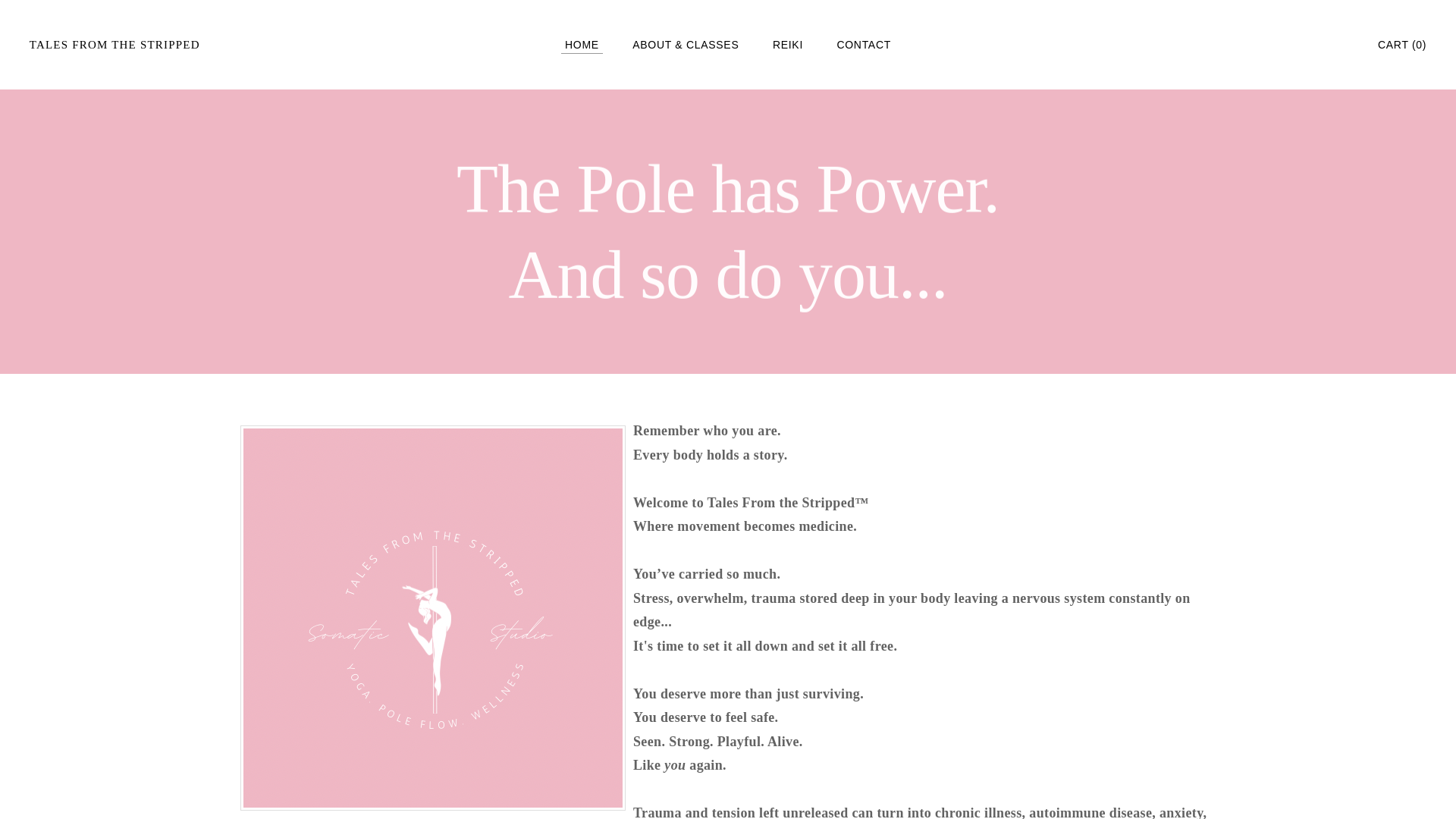 website screenshot of https://jeanievafaith.com/