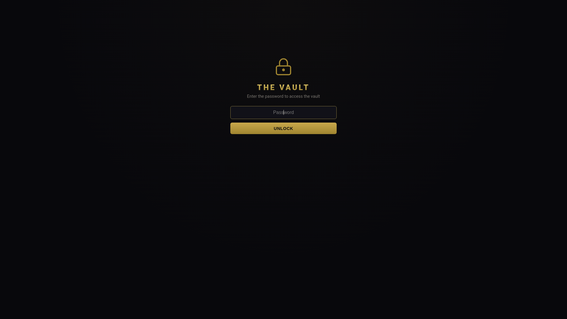 website screenshot of https://cyhvault.org/