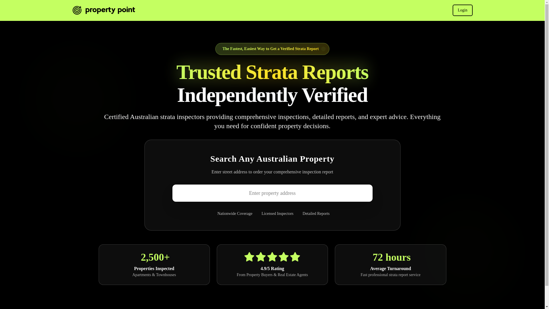 website screenshot of https://pestandbuildingreports.com.au/