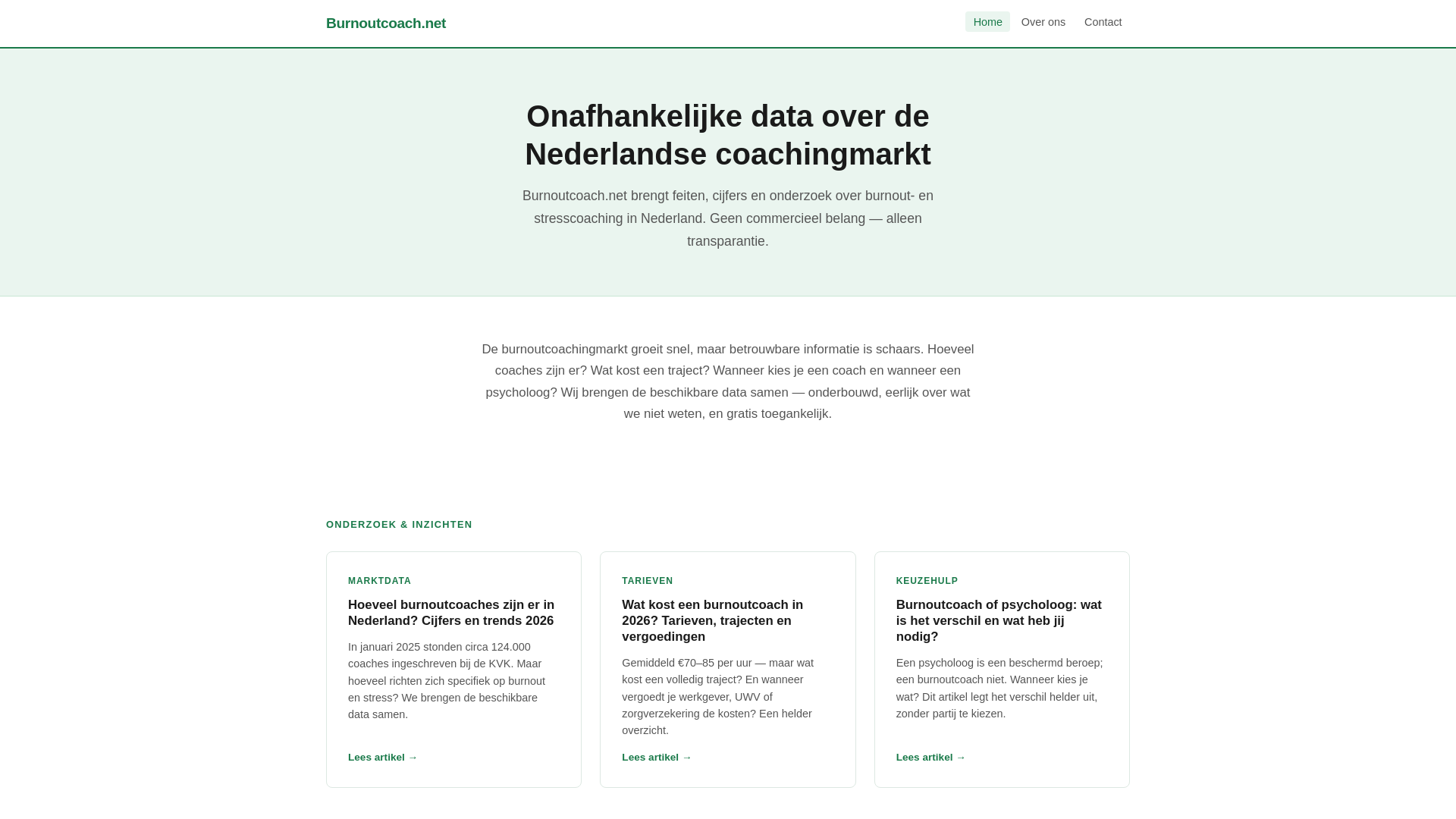 website screenshot of https://burnoutcoachnet.pages.dev/