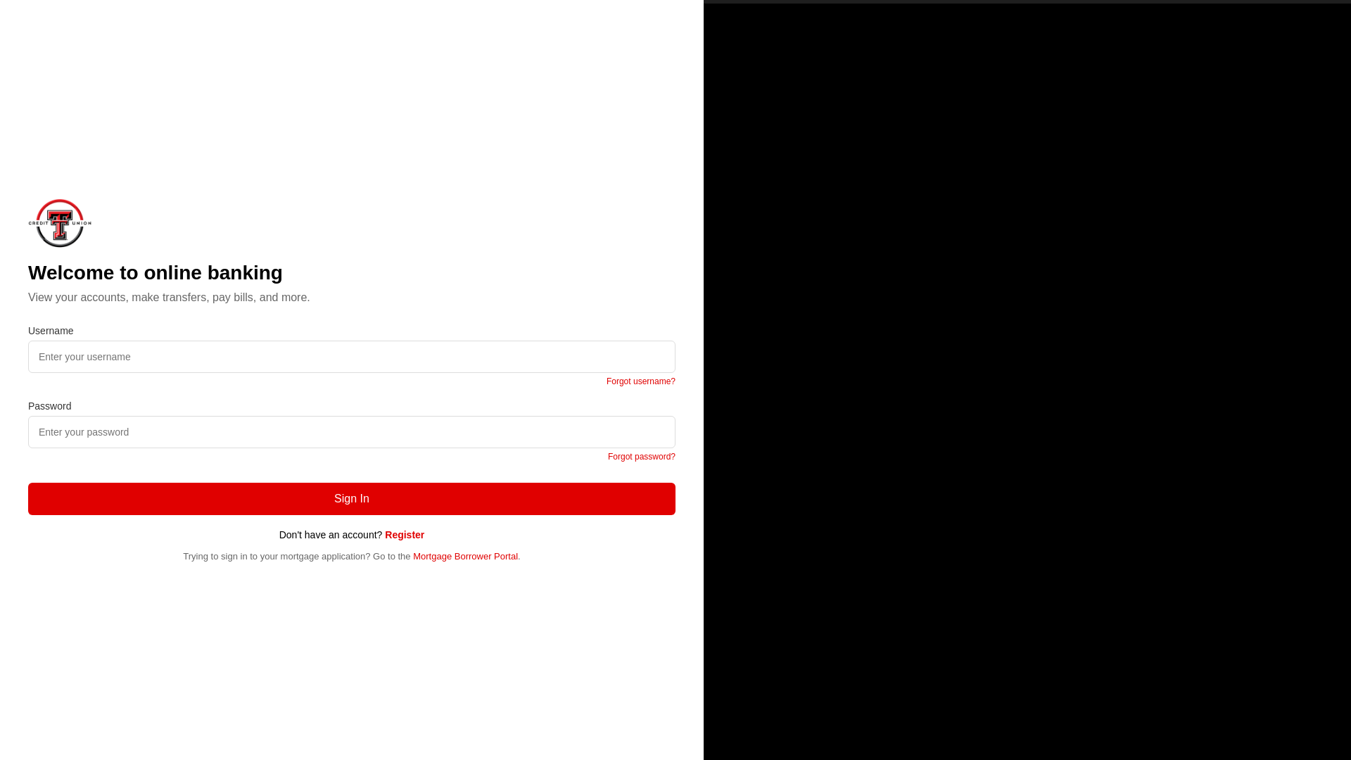 website screenshot of https://techfcu.site