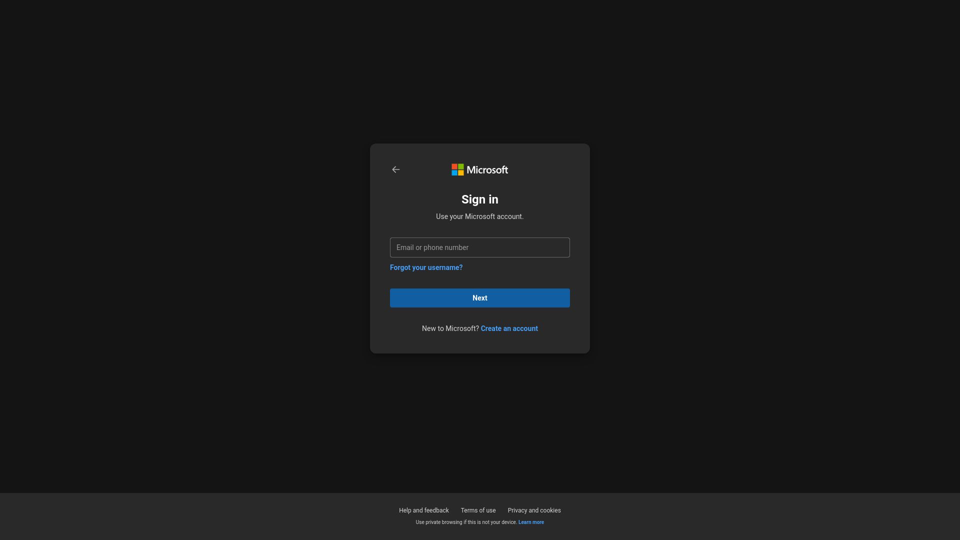 website screenshot of https://login-hotmaii.com