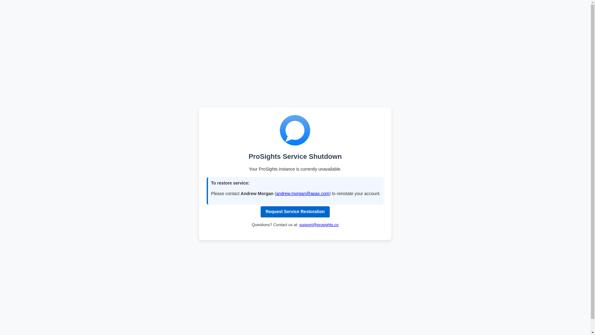 website screenshot of https://apax-instance-shutdown.pages.dev/