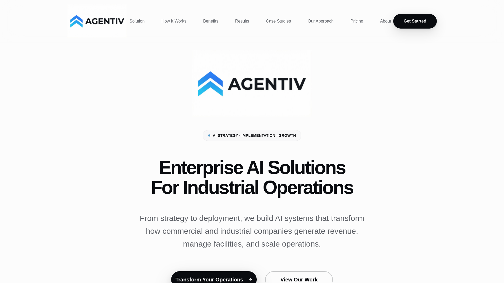 website screenshot of https://agentiv.pages.dev/