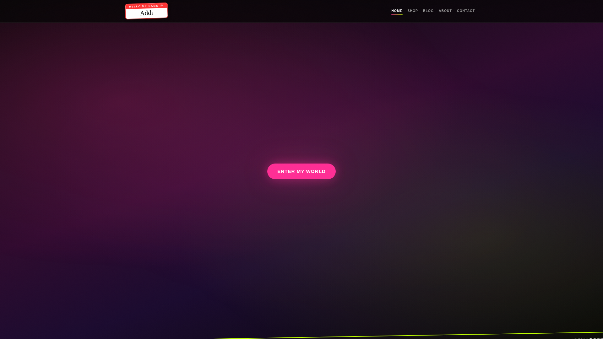website screenshot of https://addisworld.ai/