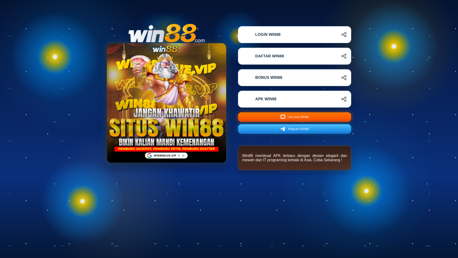 website screenshot of https://win88slot.id/
