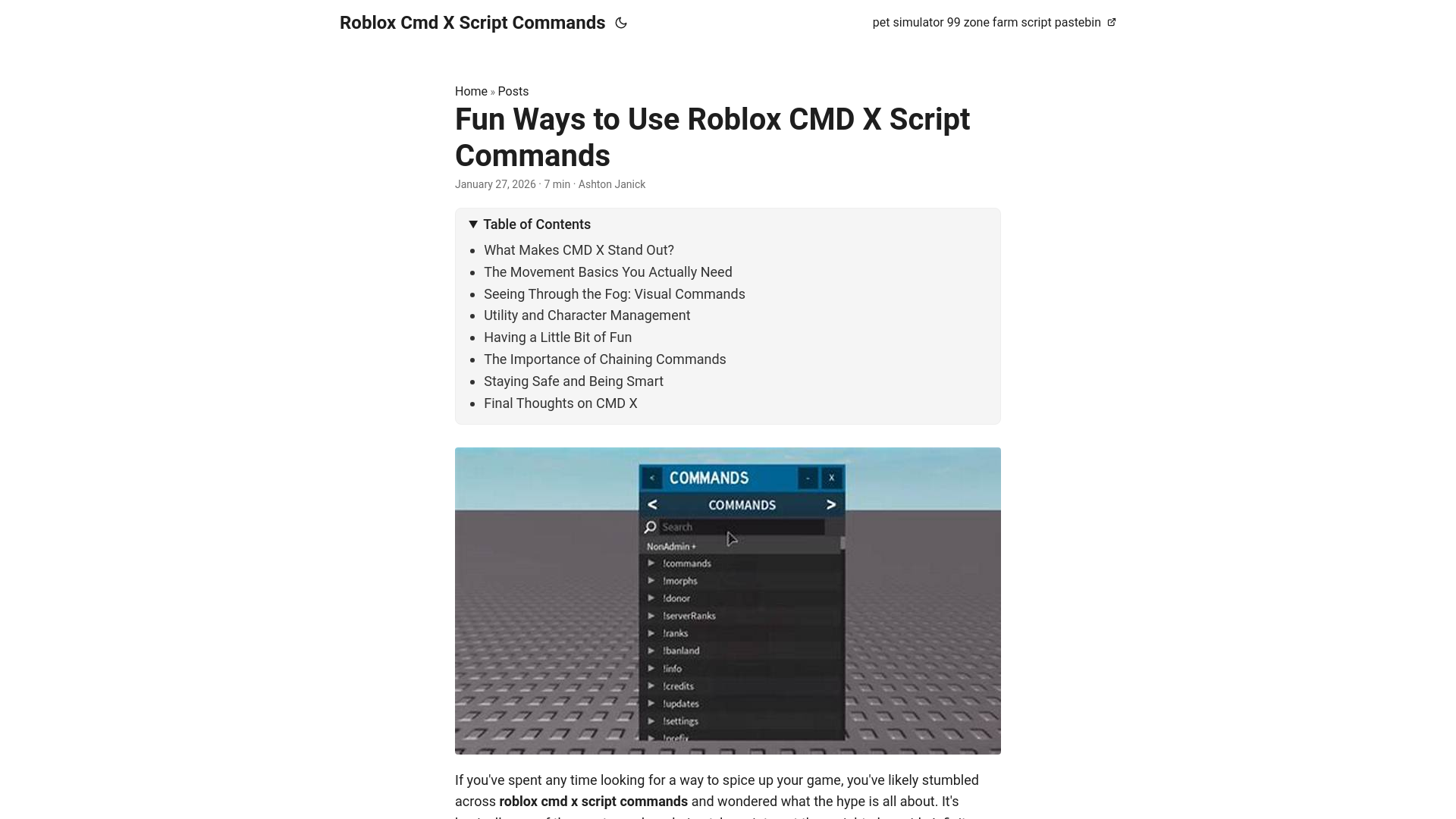 website screenshot of https://roblox-cmd-x-script-commands.pages.dev/