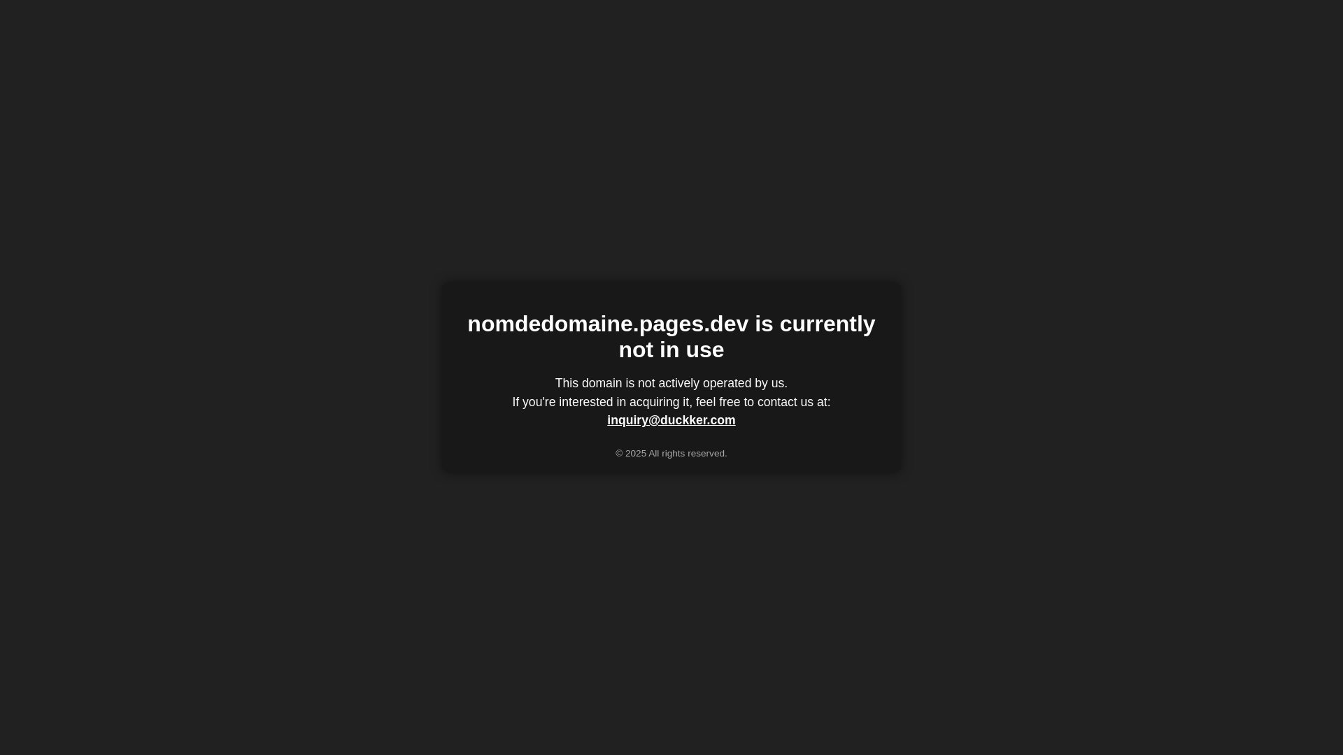 website screenshot of https://nomdedomaine.pages.dev/