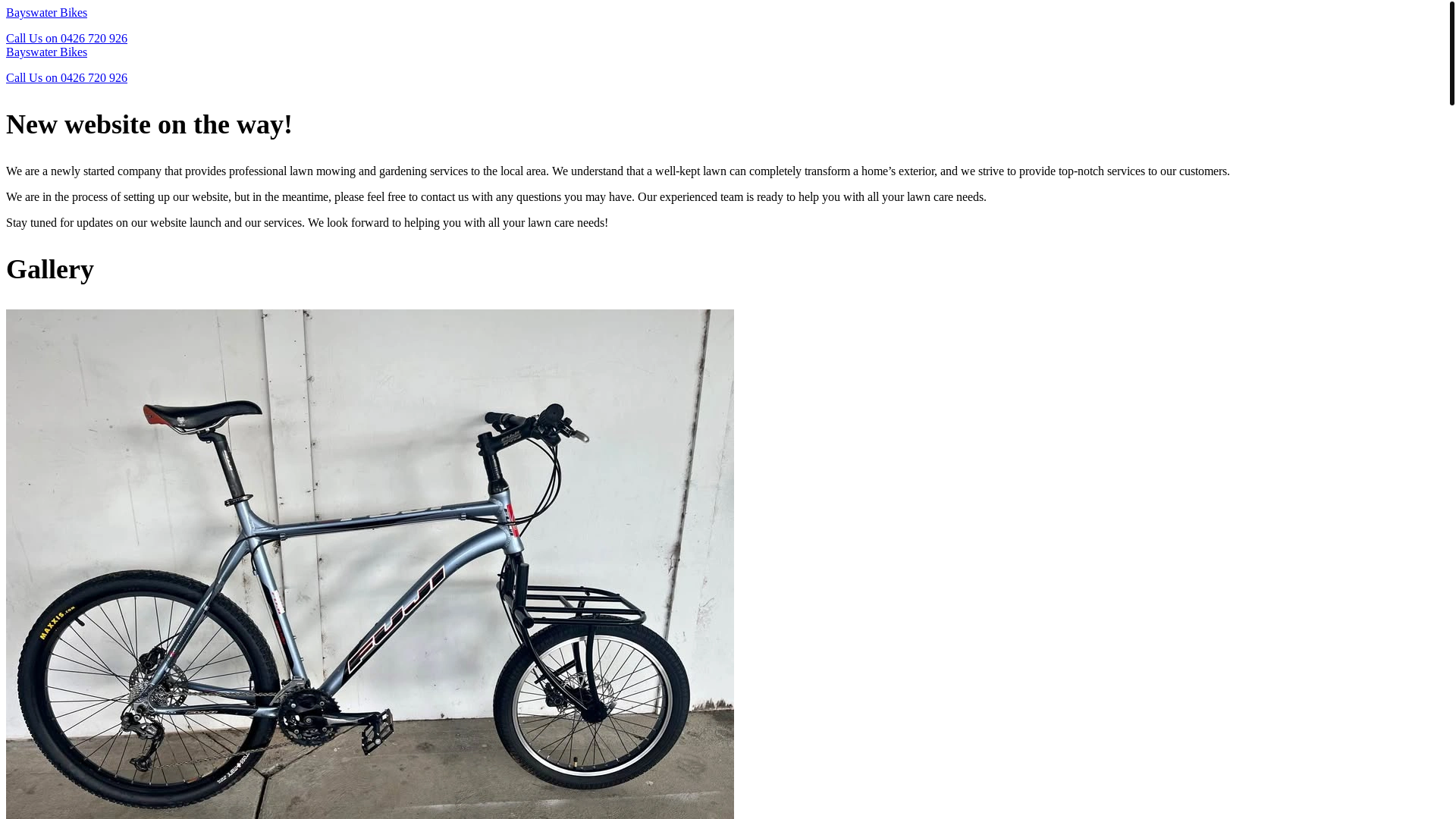 website screenshot of https://bayswaterbikes.xyz/