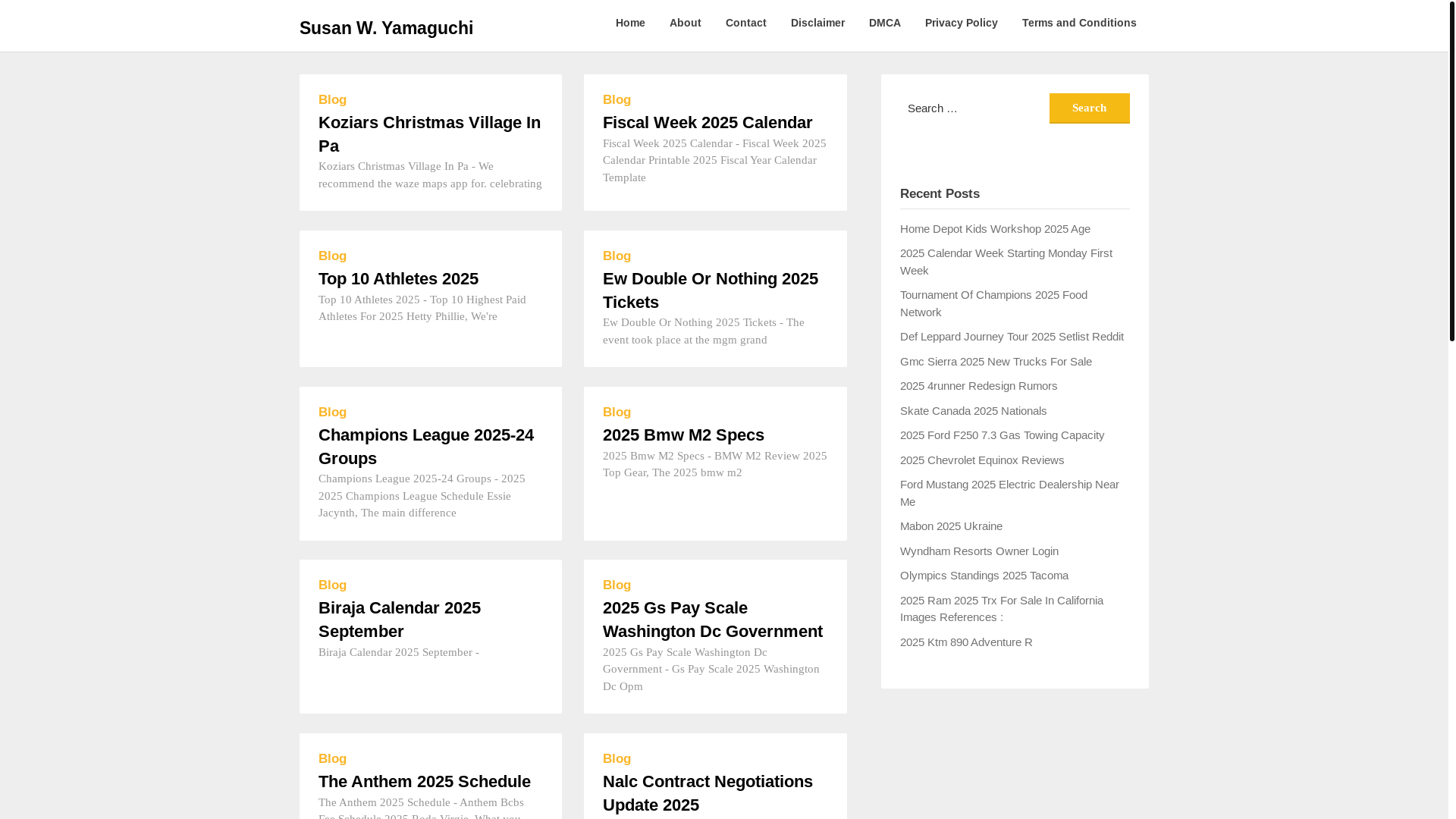 website screenshot of https://susanwyamaguchi.pages.dev/
