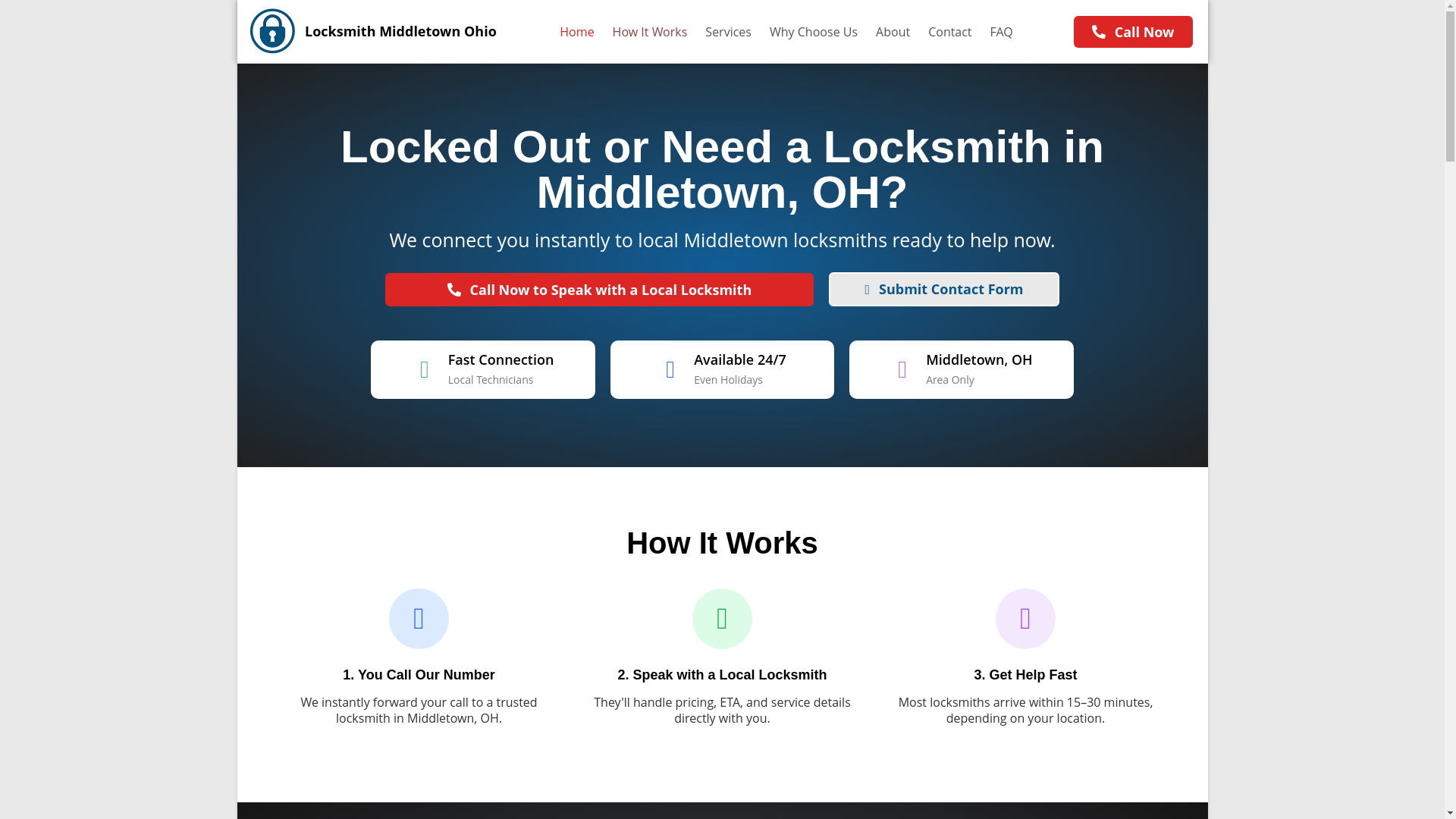 website screenshot of https://locksmith-middletown-ohio.com/