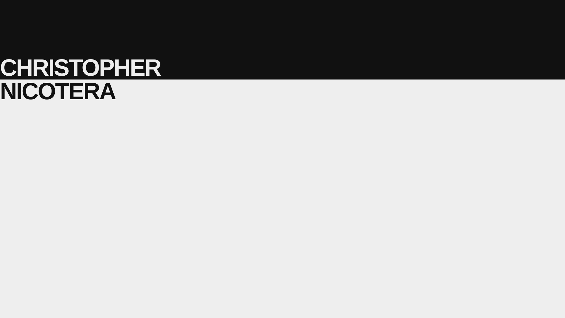 website screenshot of https://christophernicotera-com.pages.dev/