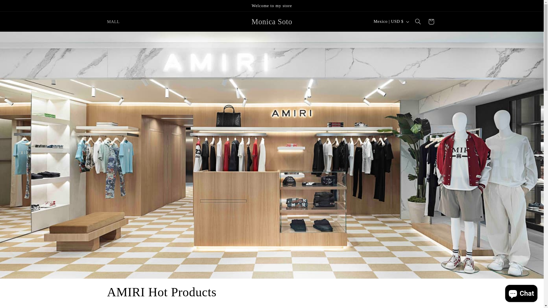 website screenshot of https://monicasoto.shop/