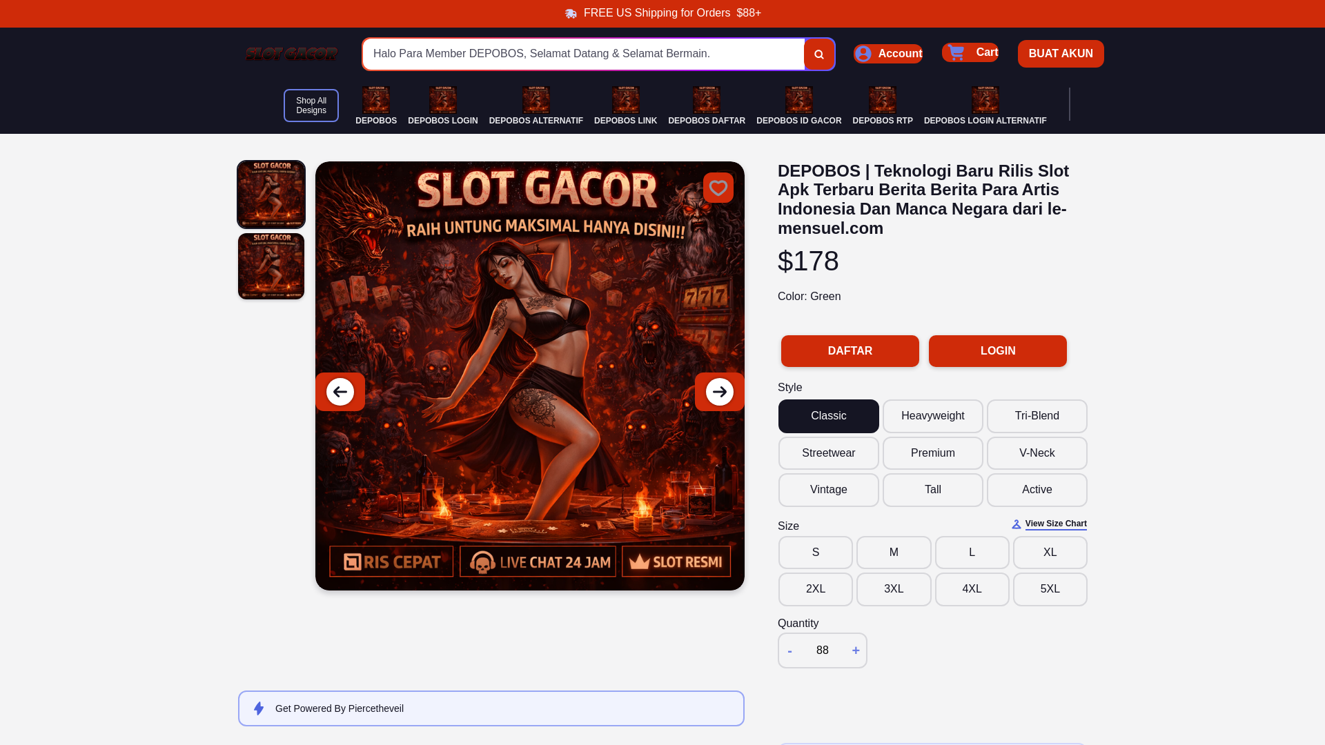 website screenshot of https://depobos-asik.pages.dev/