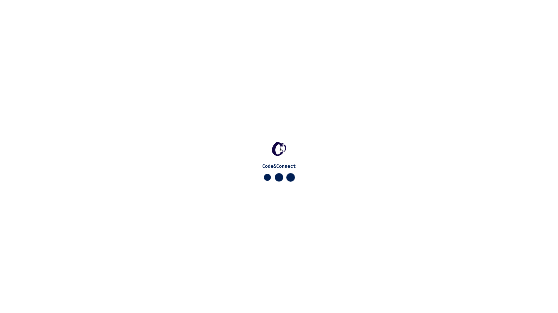 website screenshot of https://codeandconnect.in/