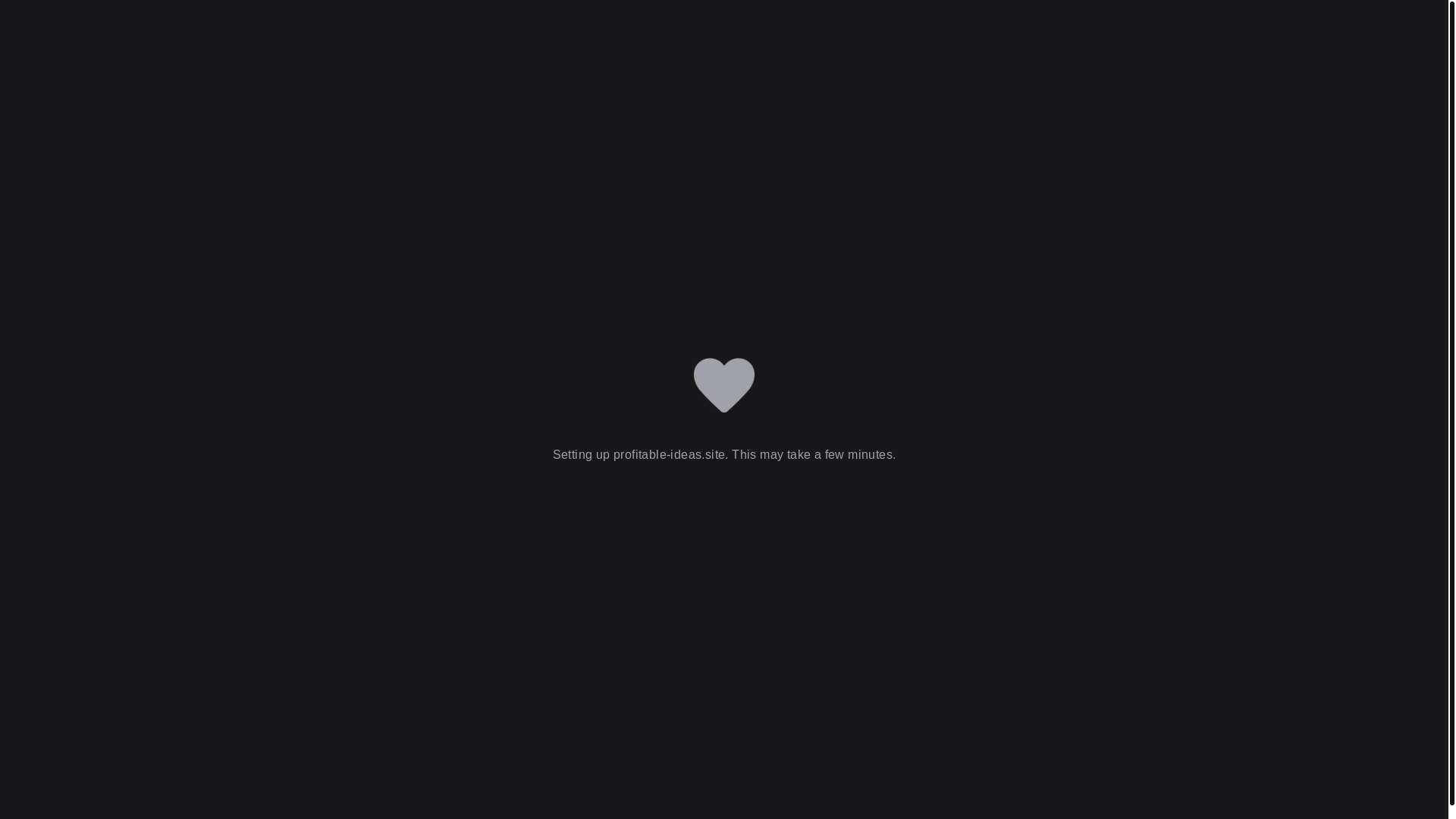 website screenshot of https://profitable-ideas.site/