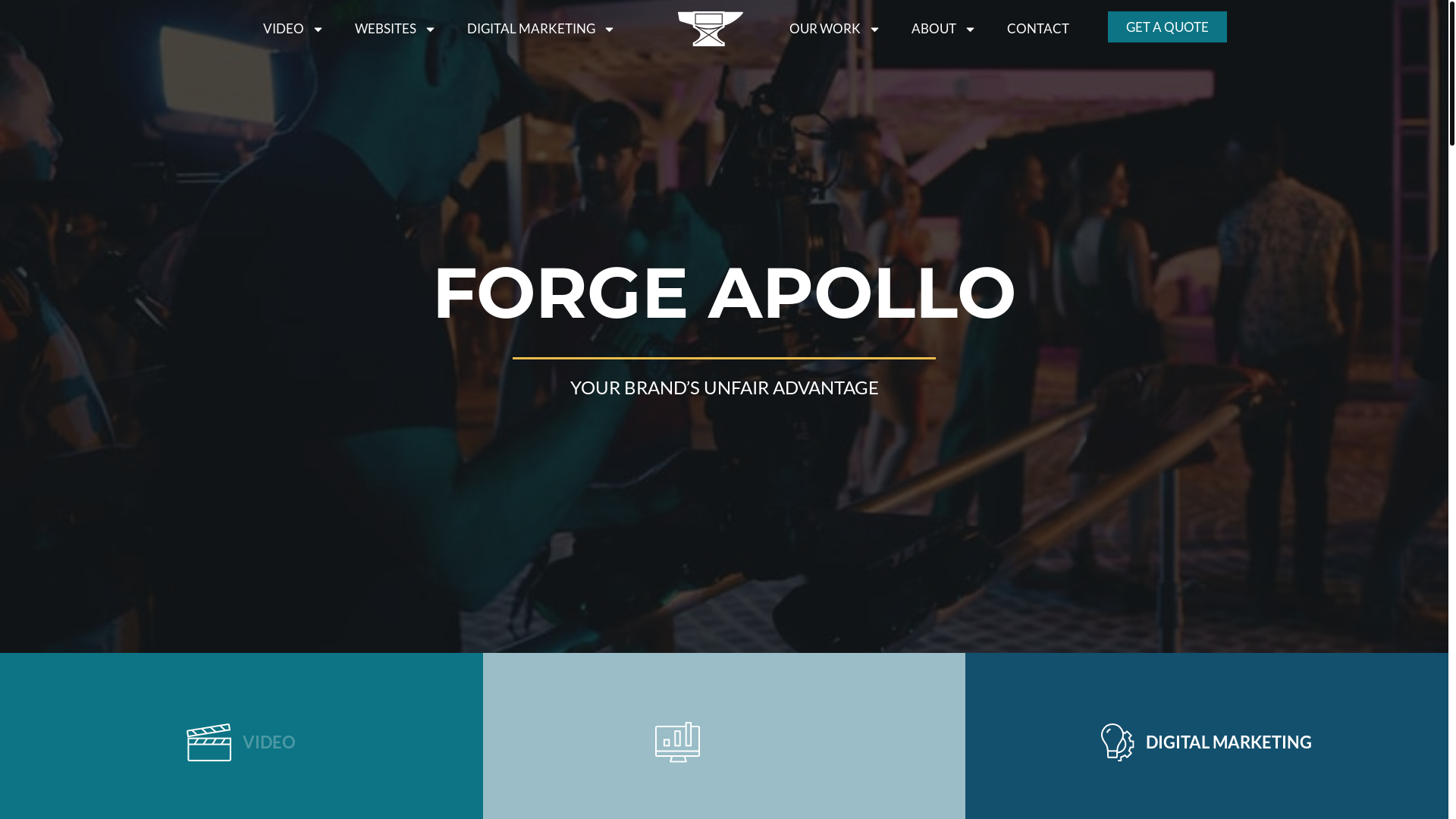 website screenshot of https://tryteamforgeapollo.com/