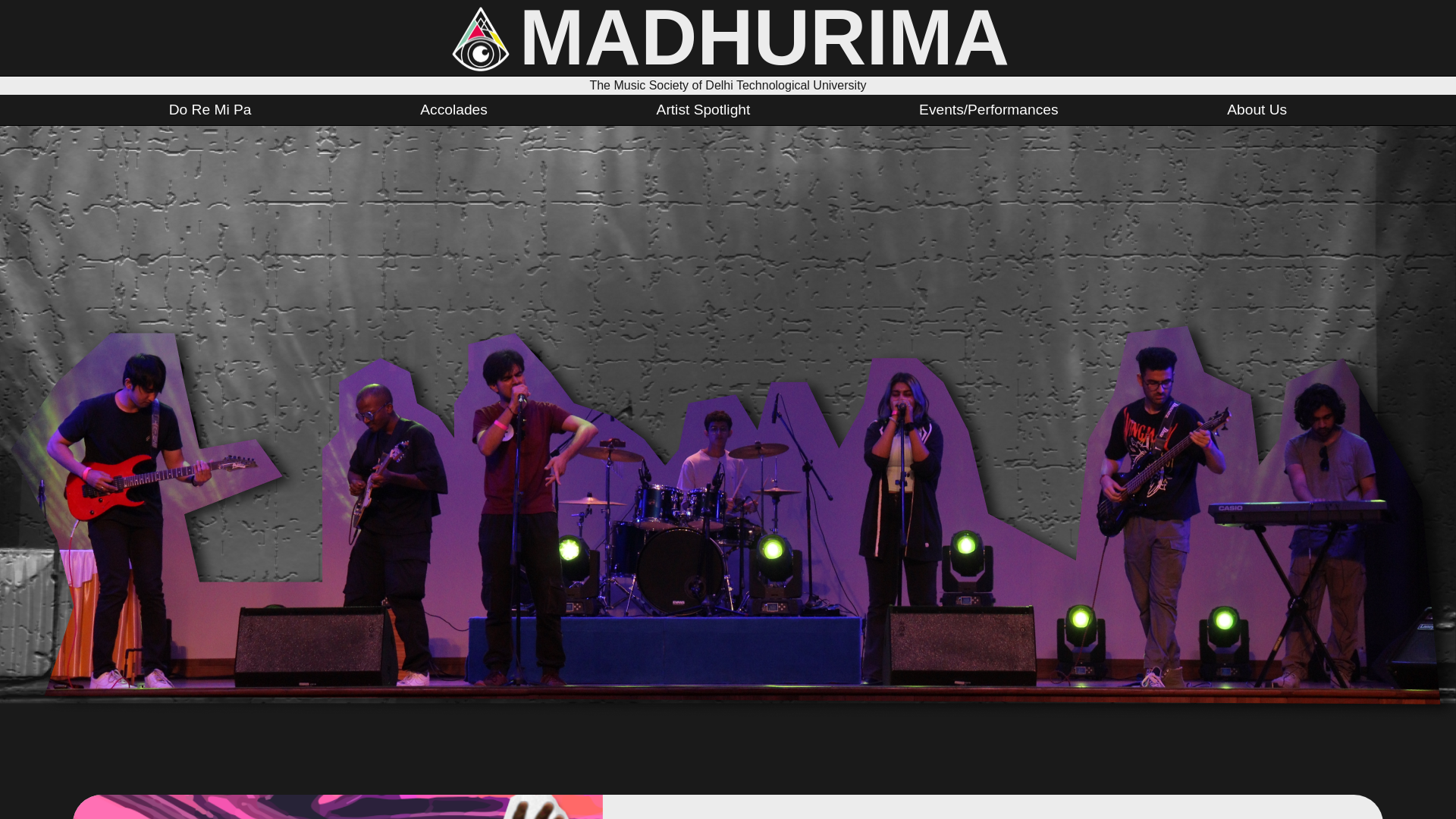 website screenshot of https://madhurimadtu.in/