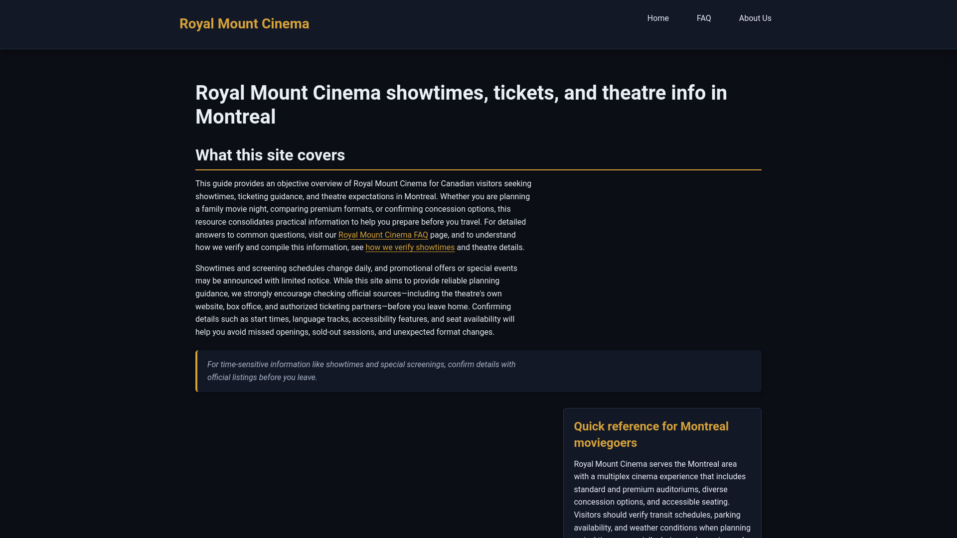 website screenshot of https://royalmountcinema-ca.pages.dev/