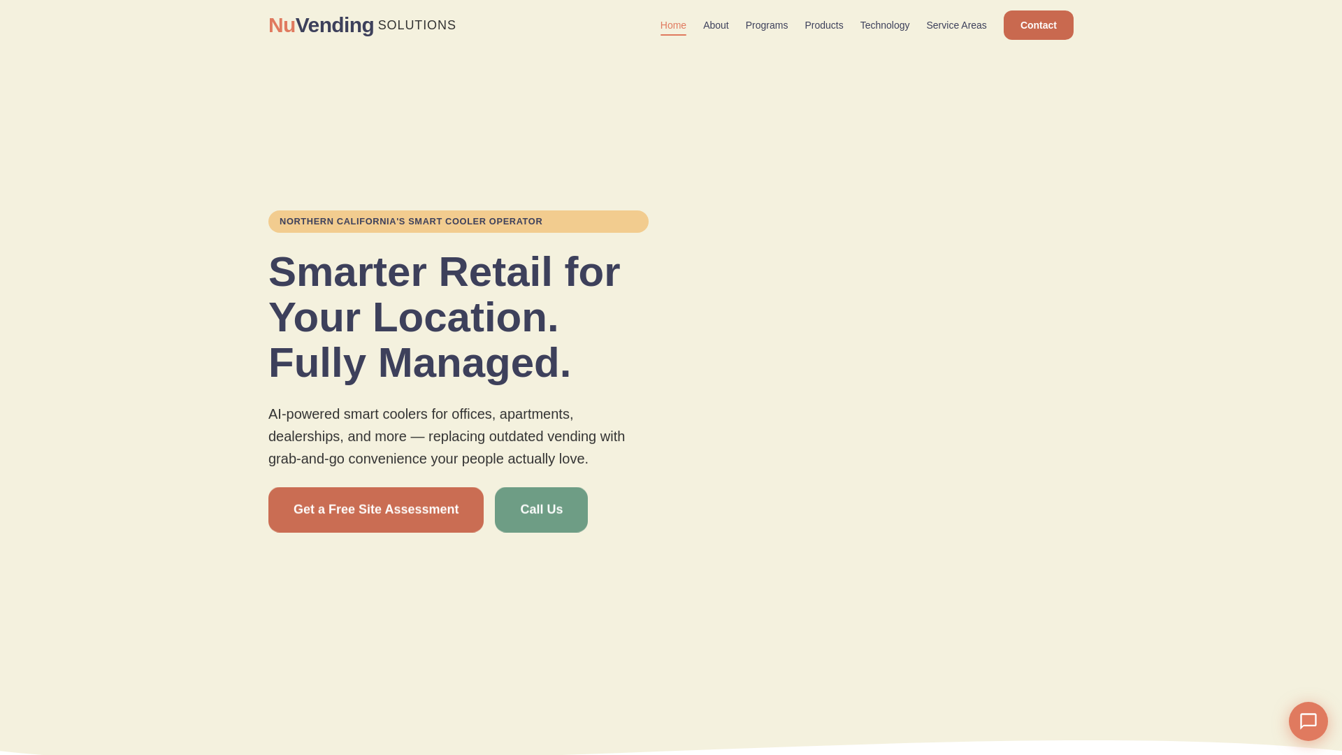 website screenshot of https://nuvending.pages.dev/