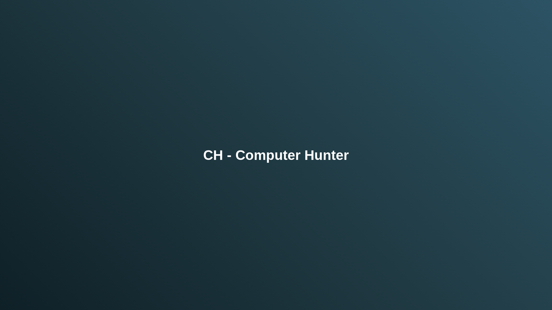 website screenshot of https://computerhunter.pages.dev/