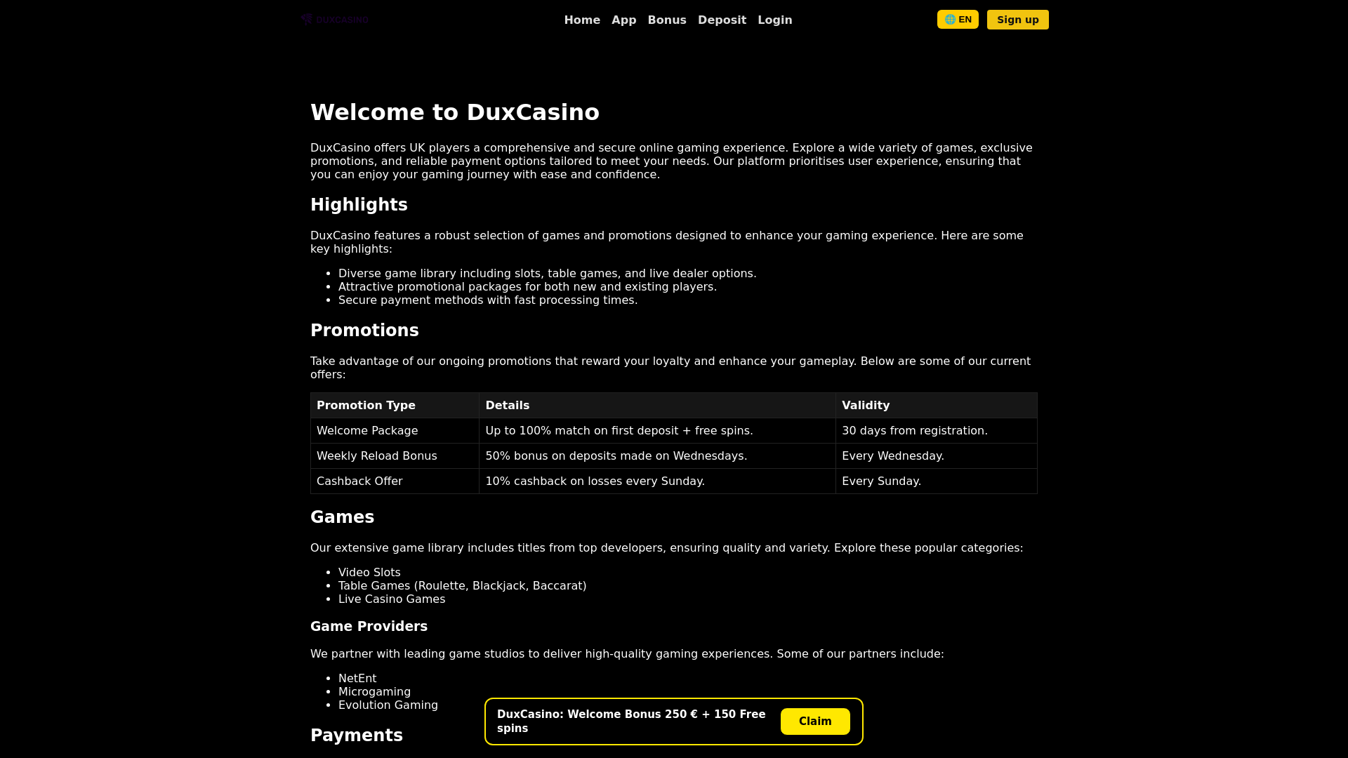 website screenshot of https://duxcasinologin-vip.pages.dev/