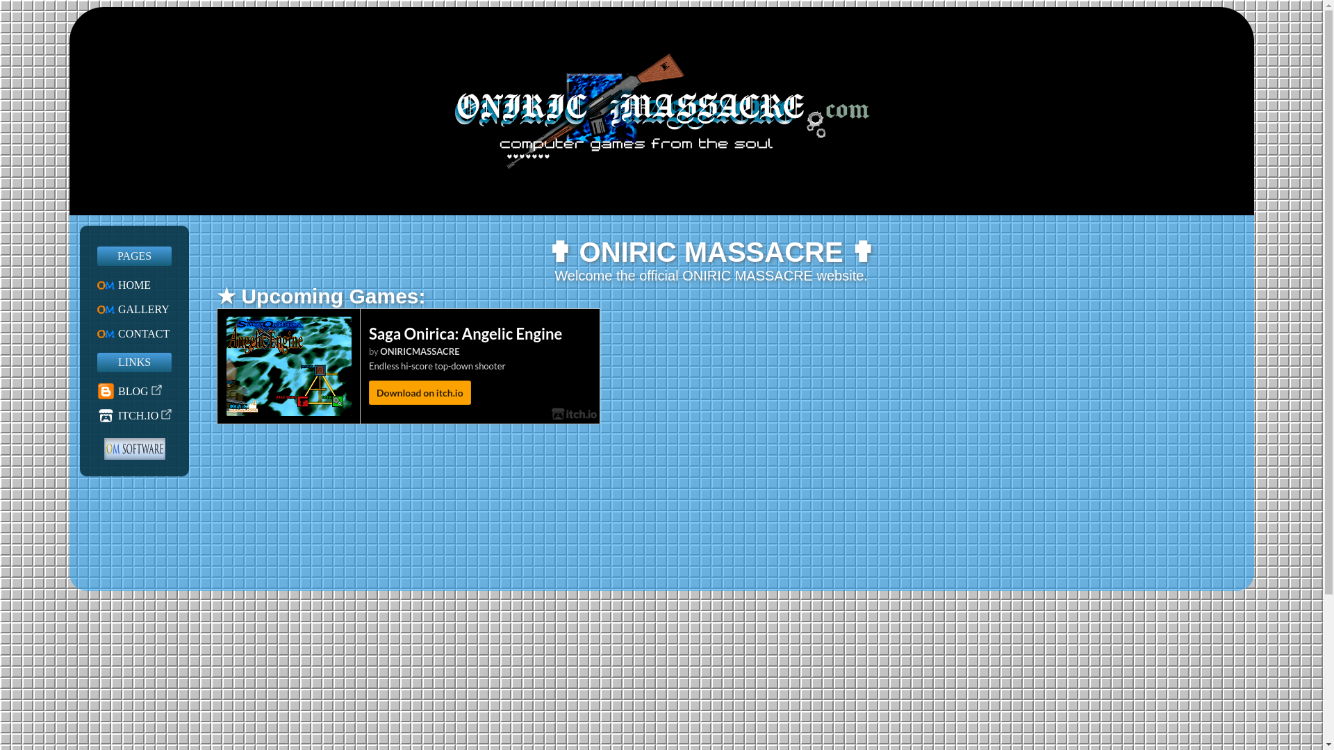 website screenshot of https://oniricmassacre-web.pages.dev/