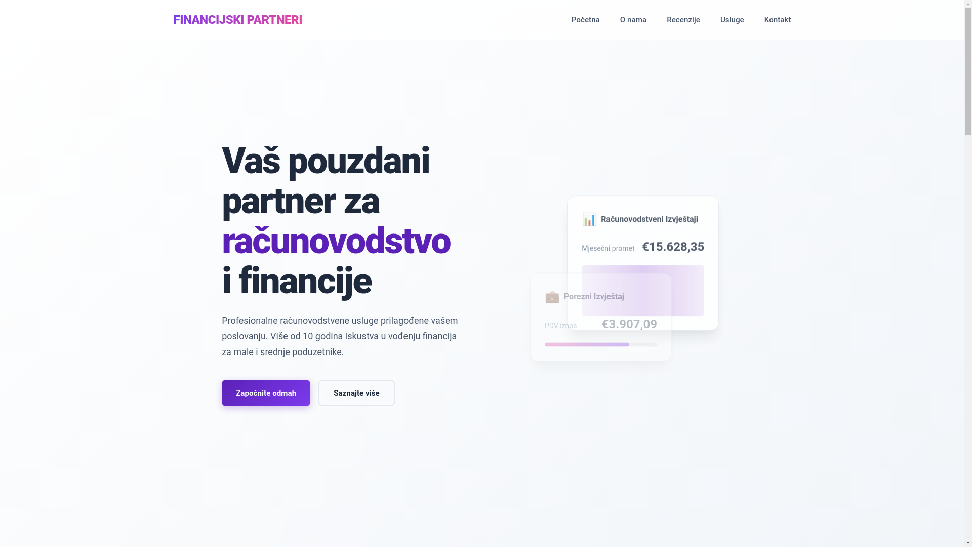 website screenshot of https://financijski-drnis.pages.dev/